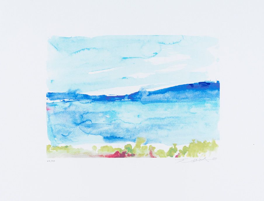 Zao WOU KI (1921-2013) IBIZA, 2007
Farblithografie auf BFK Rives Pergament
Signi&hellip;