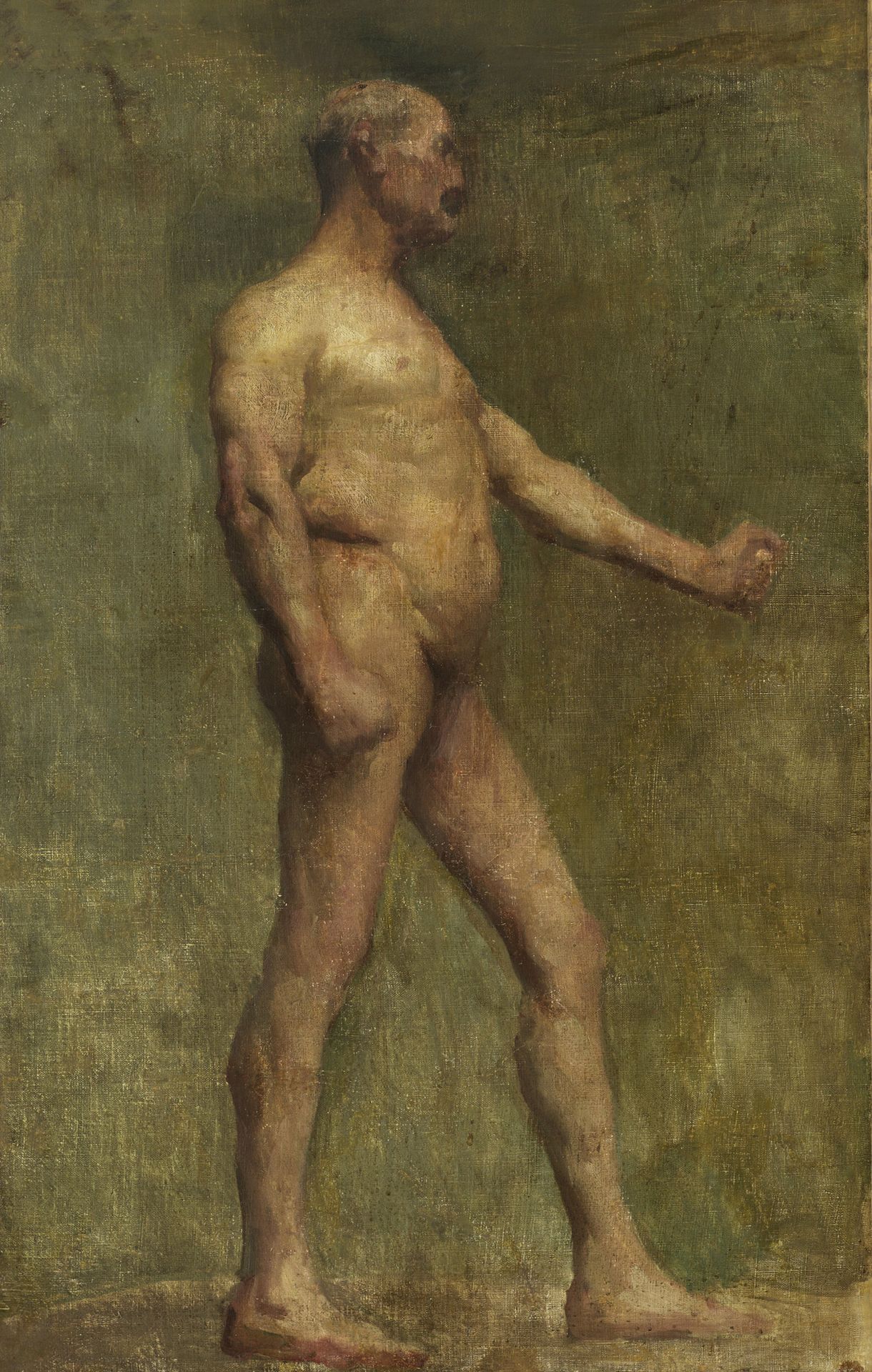 Paul CEZANNE (1839-1906) NU ACADEMIQUE, Circa 1860 (?)
Huile sur toile 83 × 55 c&hellip;