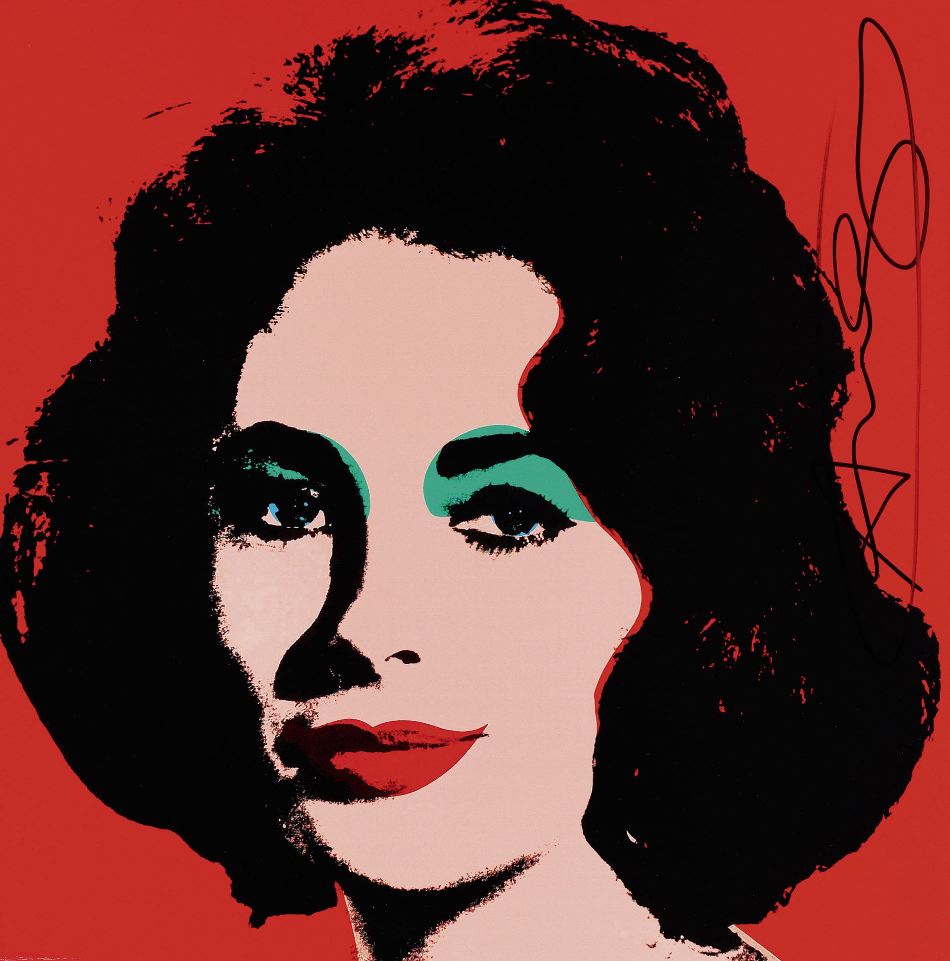 Andy Warhol (1928-1987) 
LIZ TAYLOR, 1985



Offset in color from the original s&hellip;