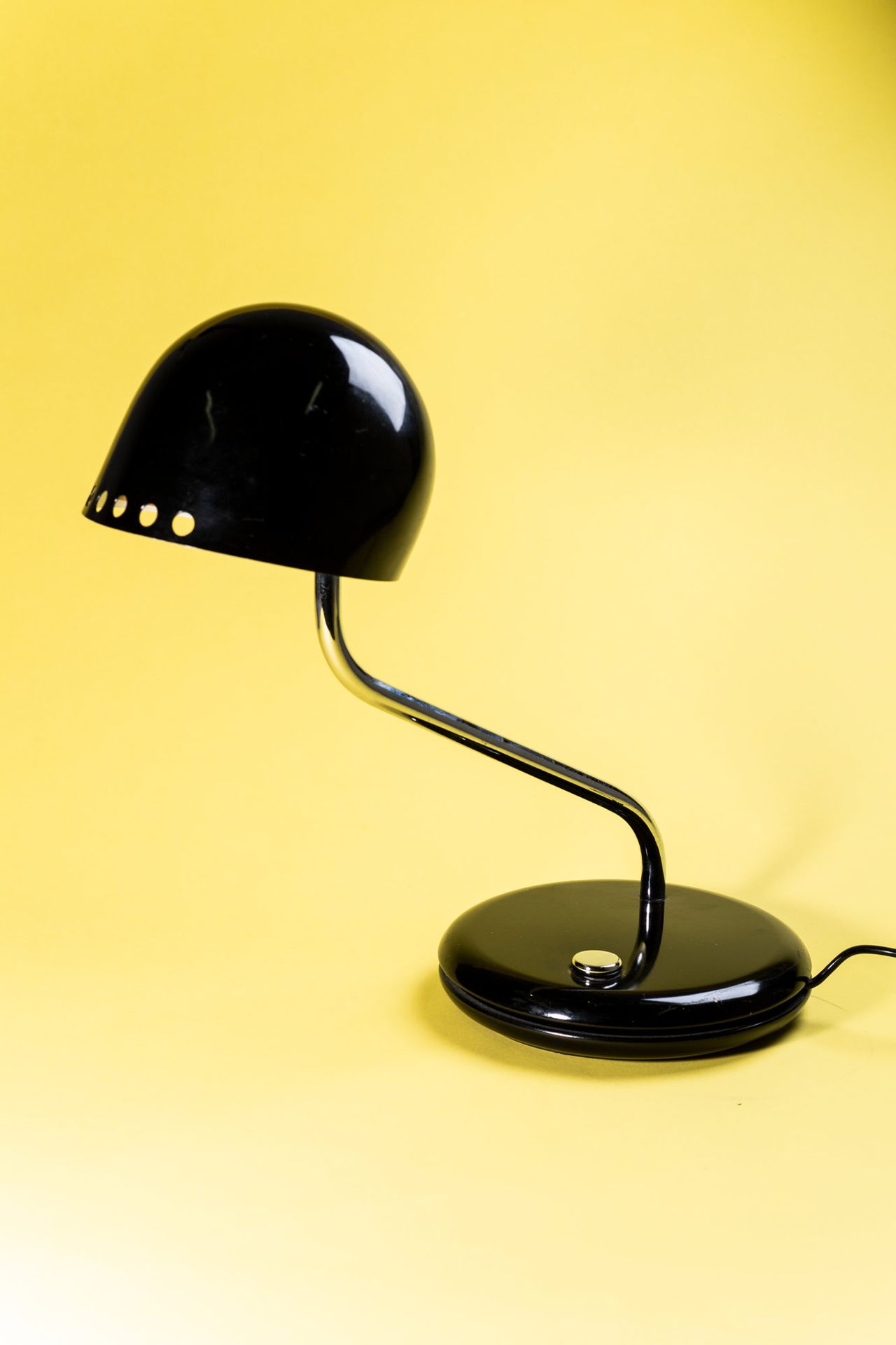 Joe COLOMBO (1930-1971) Shu

Lamp






Lacquered metal, chromed metal and ABS 
&hellip;