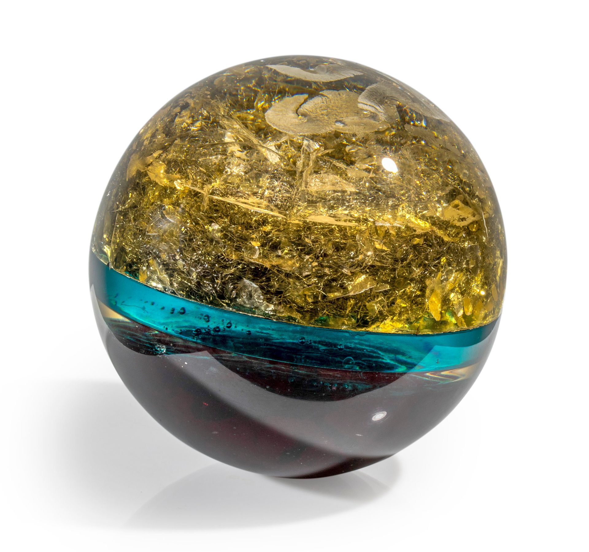 TRAVAIL FRANÇAIS Ball 
Fractal resin and inclusion of various materials
Date of &hellip;