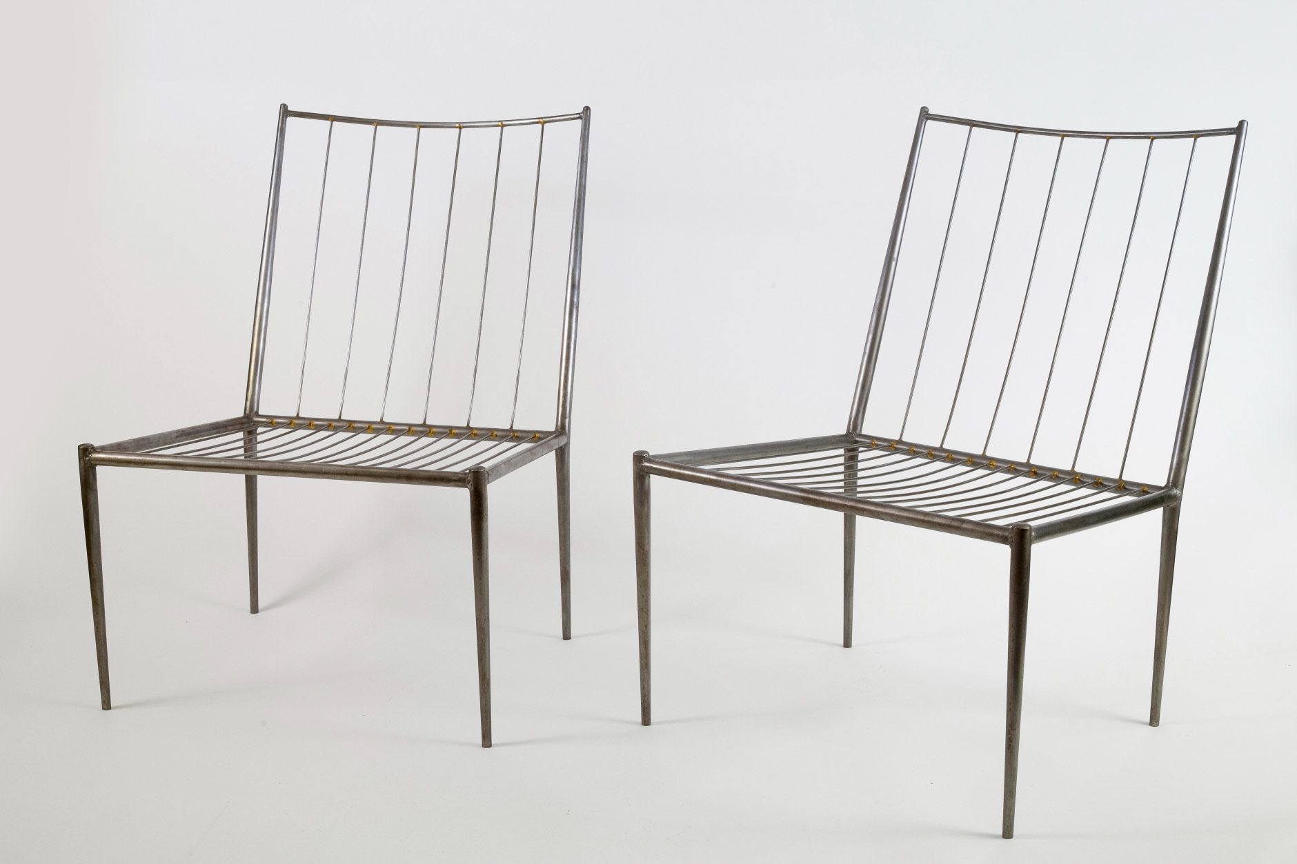 (PHILOLAOS TLOUPAS) PHILOLAOS (1923-2010) Pair of armchairs


Iron
Date of creat&hellip;
