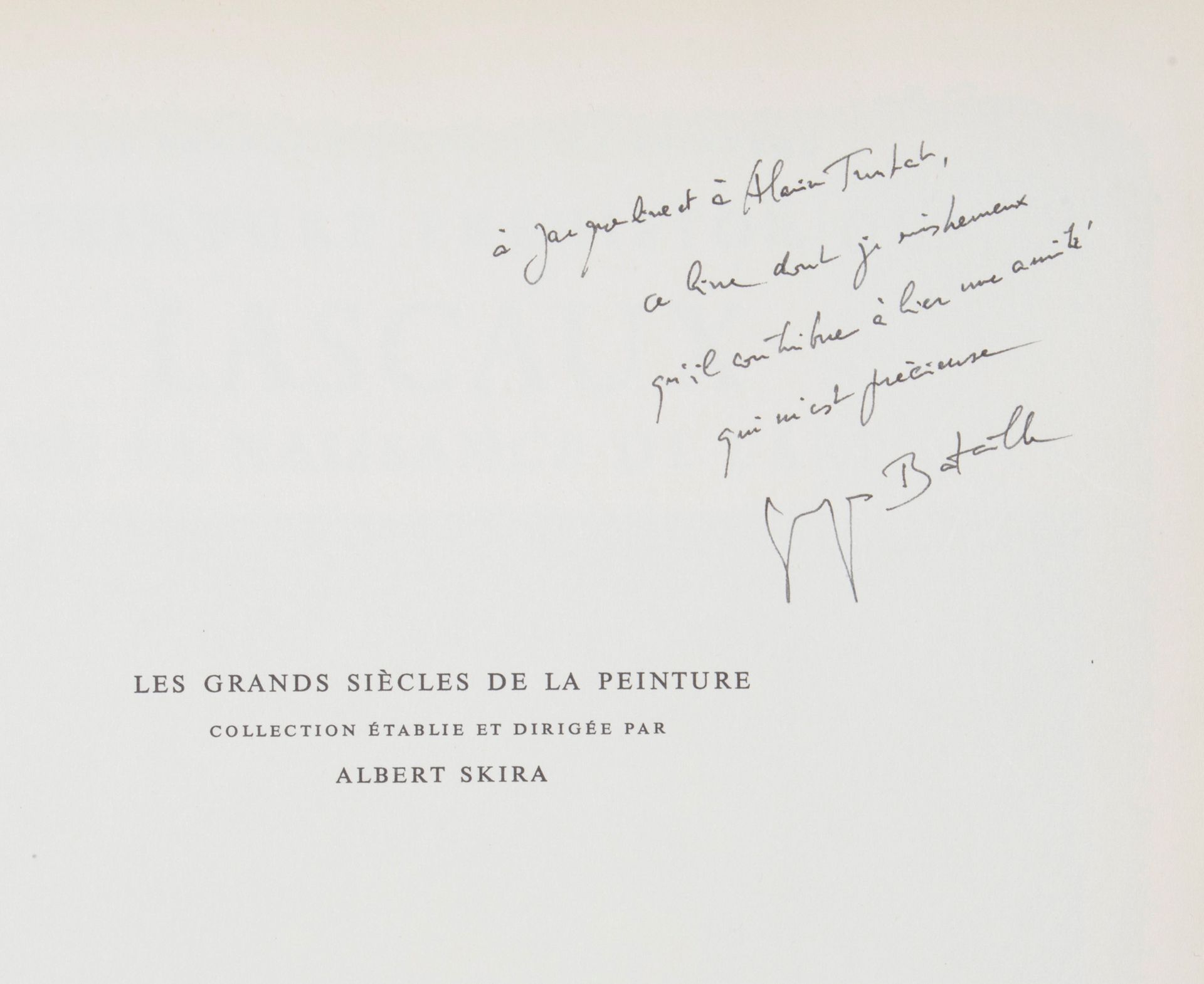 BATAILLE Georges. Lascaux. Skira, 1955. In-4 carré, broché.
Edition originale.
E&hellip;