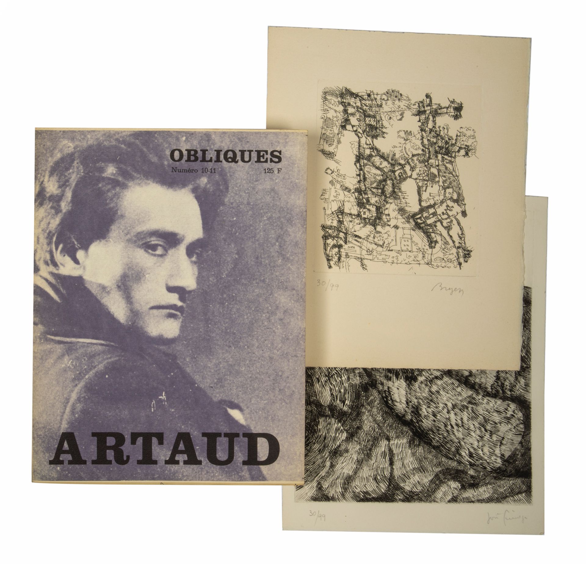 ARTAUD Antonin. Oblique. 1976. In-4, broschiert.
Originalausgabe dieser Ausgabe,&hellip;