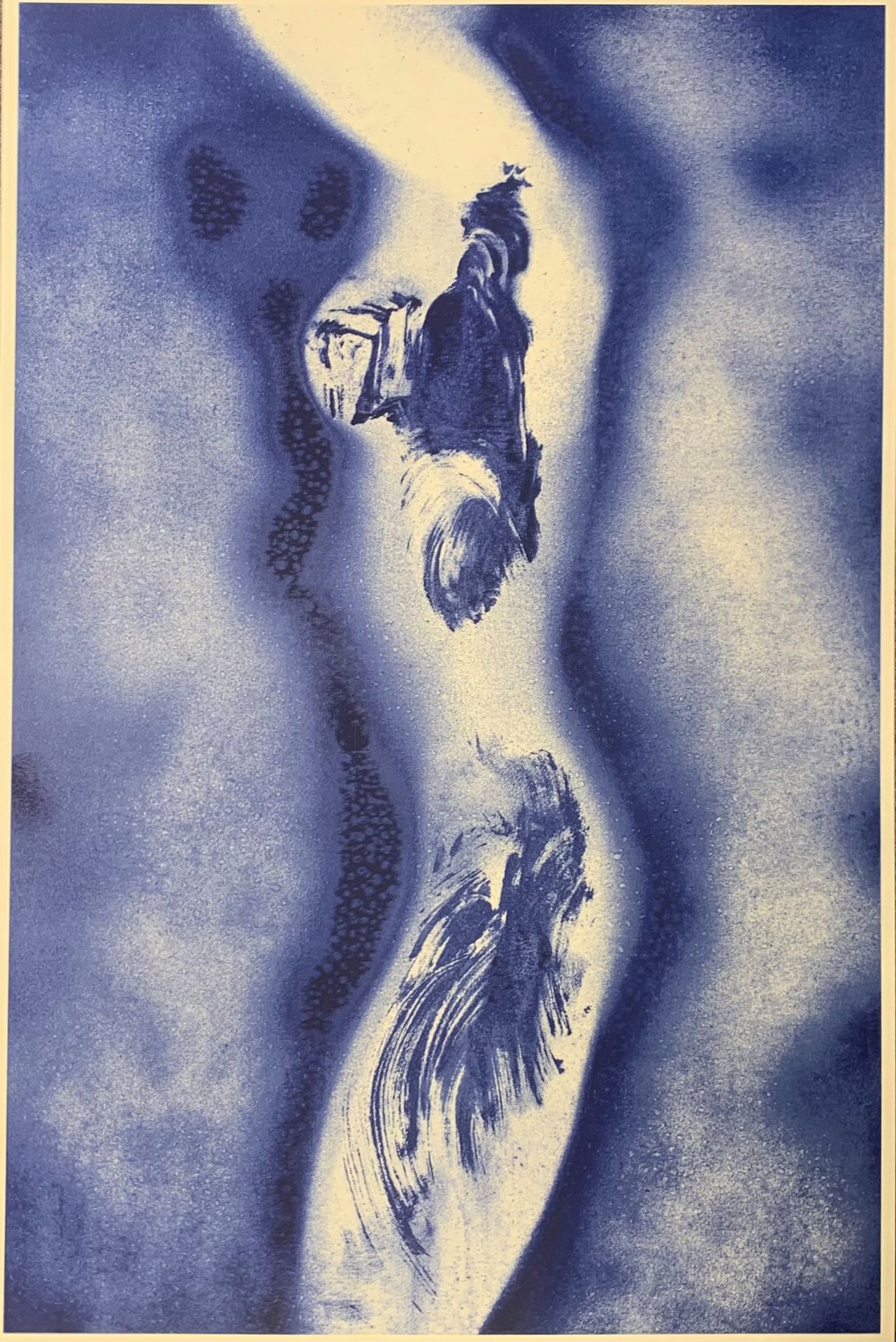 D'APRES YVES KLEIN (1928-1962) ANTHROPOMETRY 148, 2005
根据1960年的作品，在Rivoli羊皮纸上分7个&hellip;