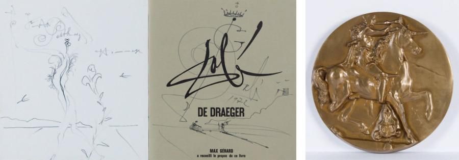 SALVADOR DALI (1904-1989) Dali de Draeger, 1968 Exemplaire du tirage de luxe sou&hellip;