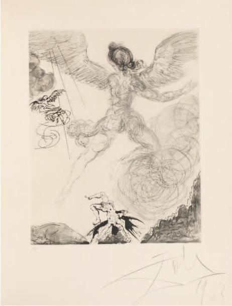SALVADOR DALI (1904-1989) Icarus, 1963/5, (Michler/Lopsinger 121) Sixième planch&hellip;