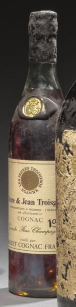 Null 1 Bouteille COGNAC Fine Champagne, Troisgros 1900