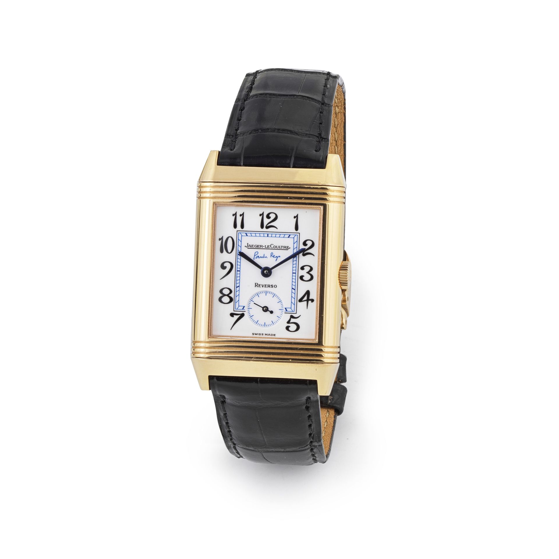 Null Jaeger LeCoultre. Reversible wristwatch in 18K (750) yellow gold limited ed&hellip;