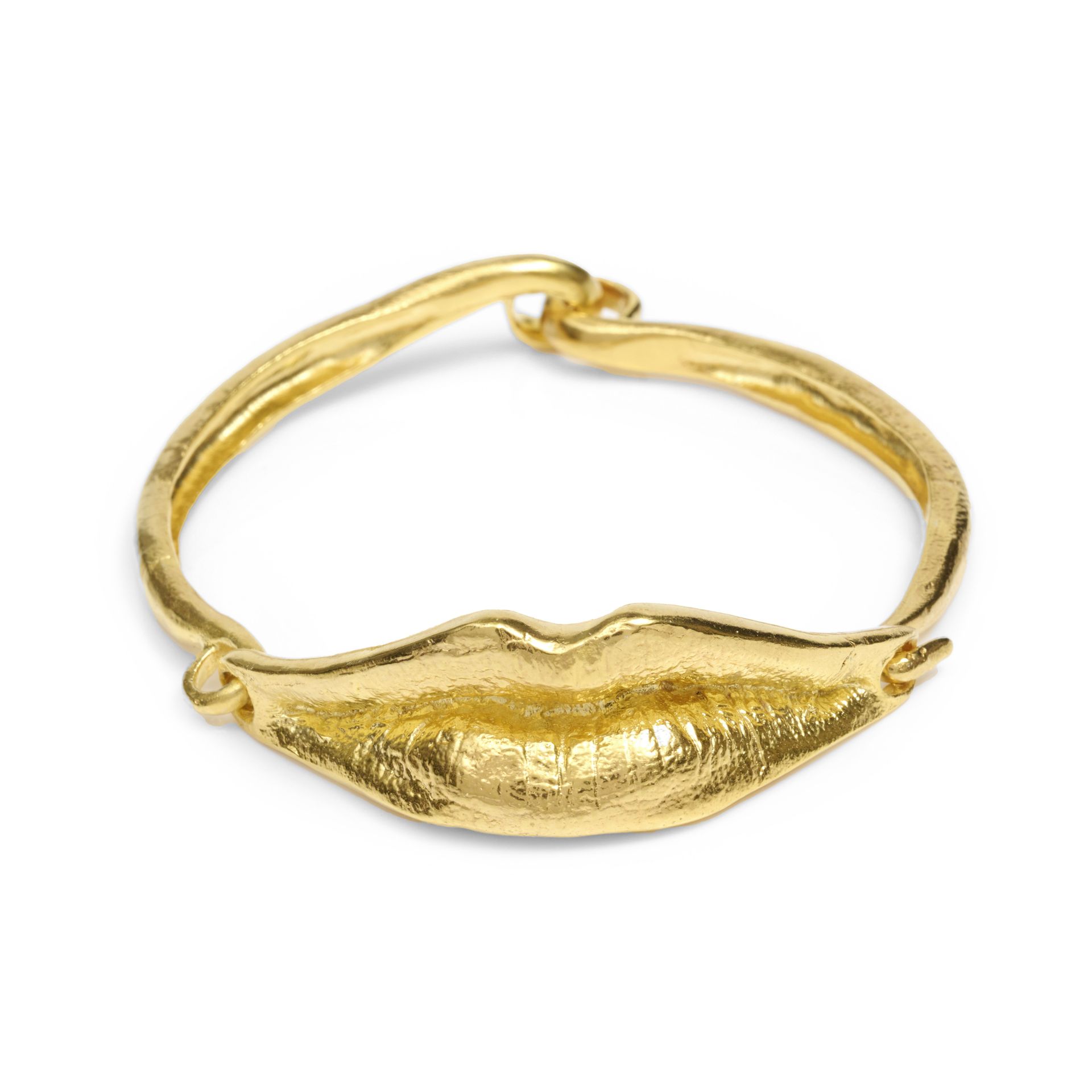 Null Claude LALANNE (1925-2019)
Bracelet with mouth 
1975
 
signed, numbered 25/&hellip;