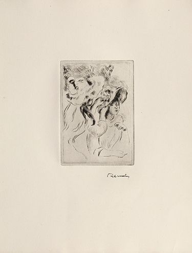 Auguste RENOIR (1841-1919) 
LE CHAPEAU EPINGLE (LA FILLE DE BERTHE MORISOT ET SA&hellip;