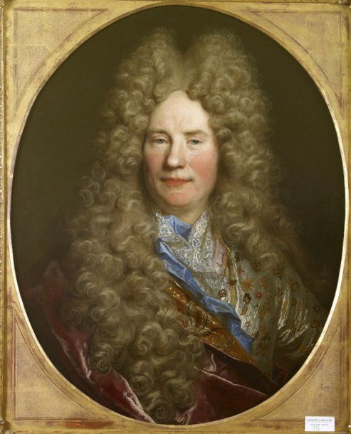 Nicolas de LARGILLIERRE (Paris 1656 - 1746) Portrait d'un gentilhomme Toile oval&hellip;