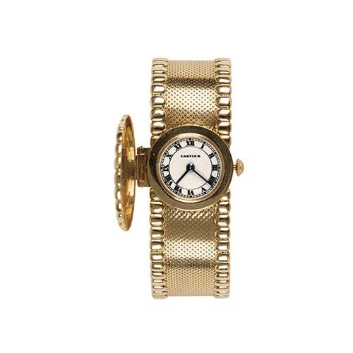 Null Montre-bracelet pour dame en or 18 carats, début du 20e siècle. Arméex inté&hellip;