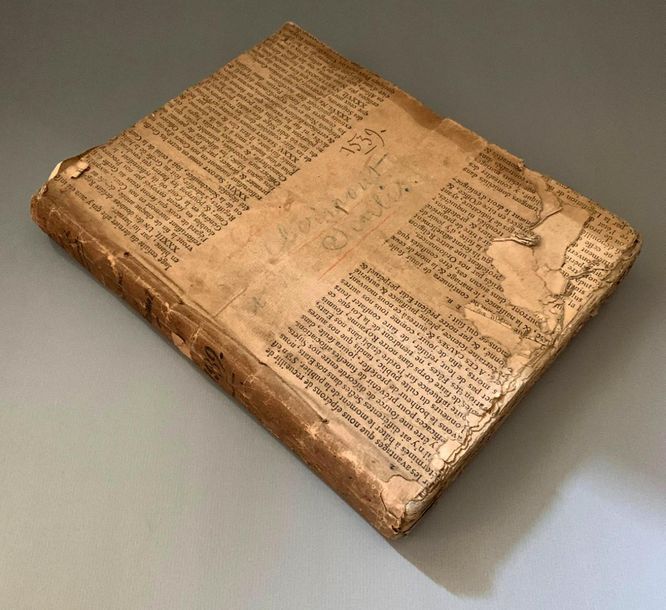 Null Manuscrit broché "Coustumes de Clermont en Beauvaisie 1539" 
Daté de 1787