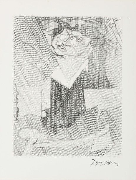 Null Jacques VILLON (1875-1963)
Figure de Femme. 1951
(Ginestet et Pouillon E 52&hellip;