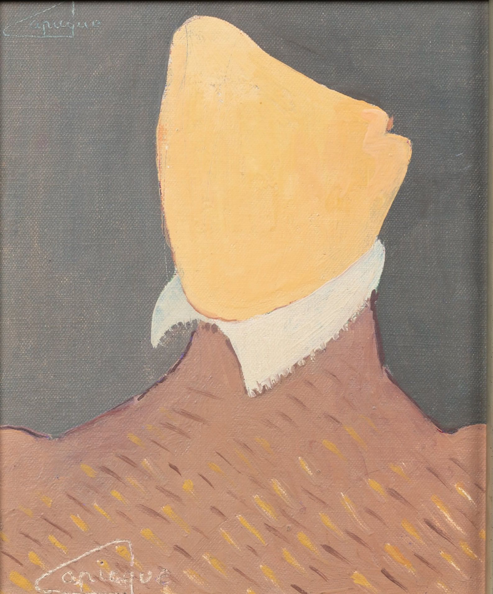 Null 查尔斯-拉皮克（法国，1898-1988）《向克鲁瓦致敬》，1927年，Isorel。 高27，宽22厘米。 出处：Alain和Violette Me&hellip;