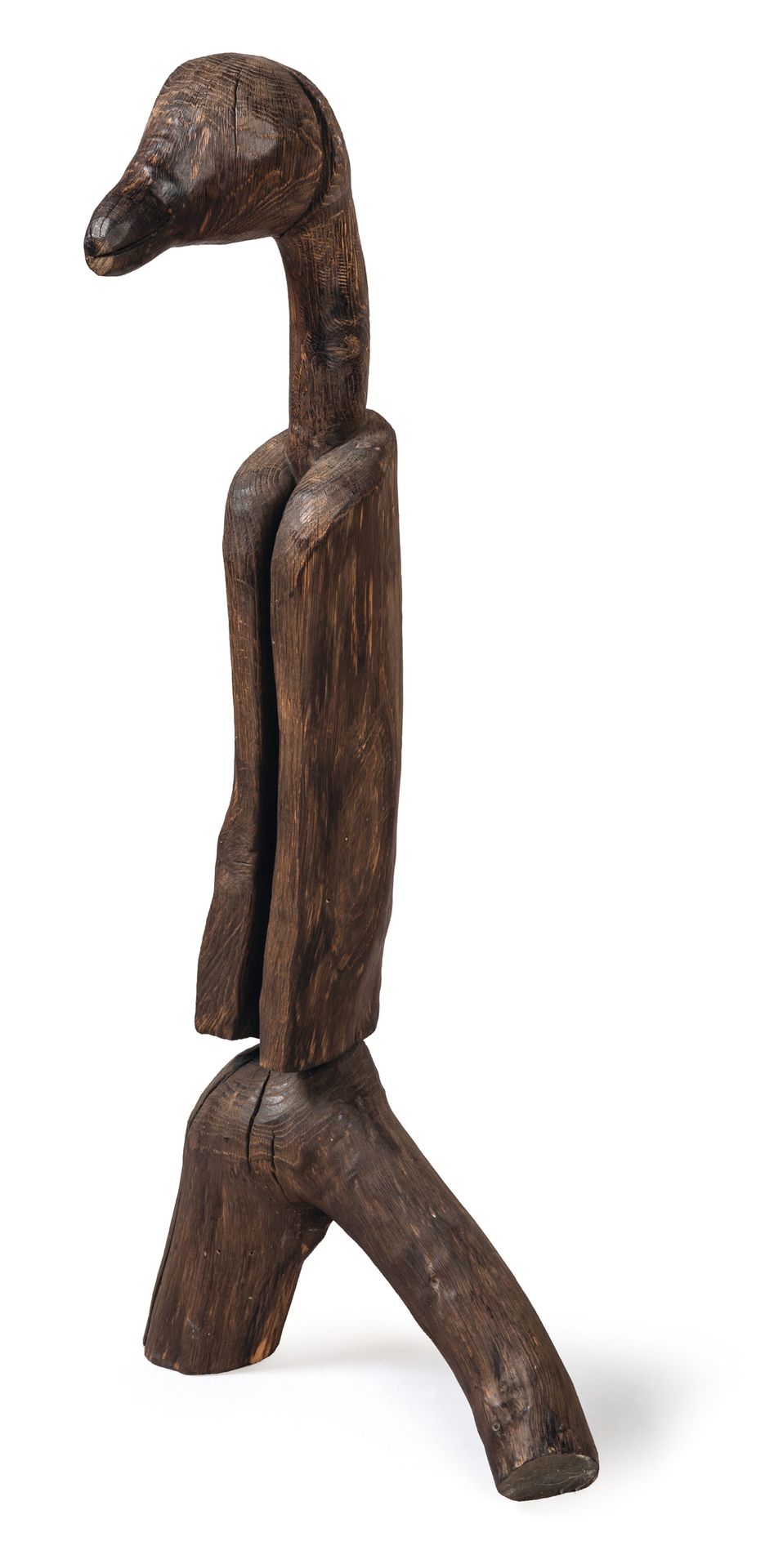 Null 
王克平（中国，生于1949年

高跷演员, 1992



木雕，橡木，签名。



高87，宽38，深18厘米。



出处：艺术家提供给一位在卢&hellip;