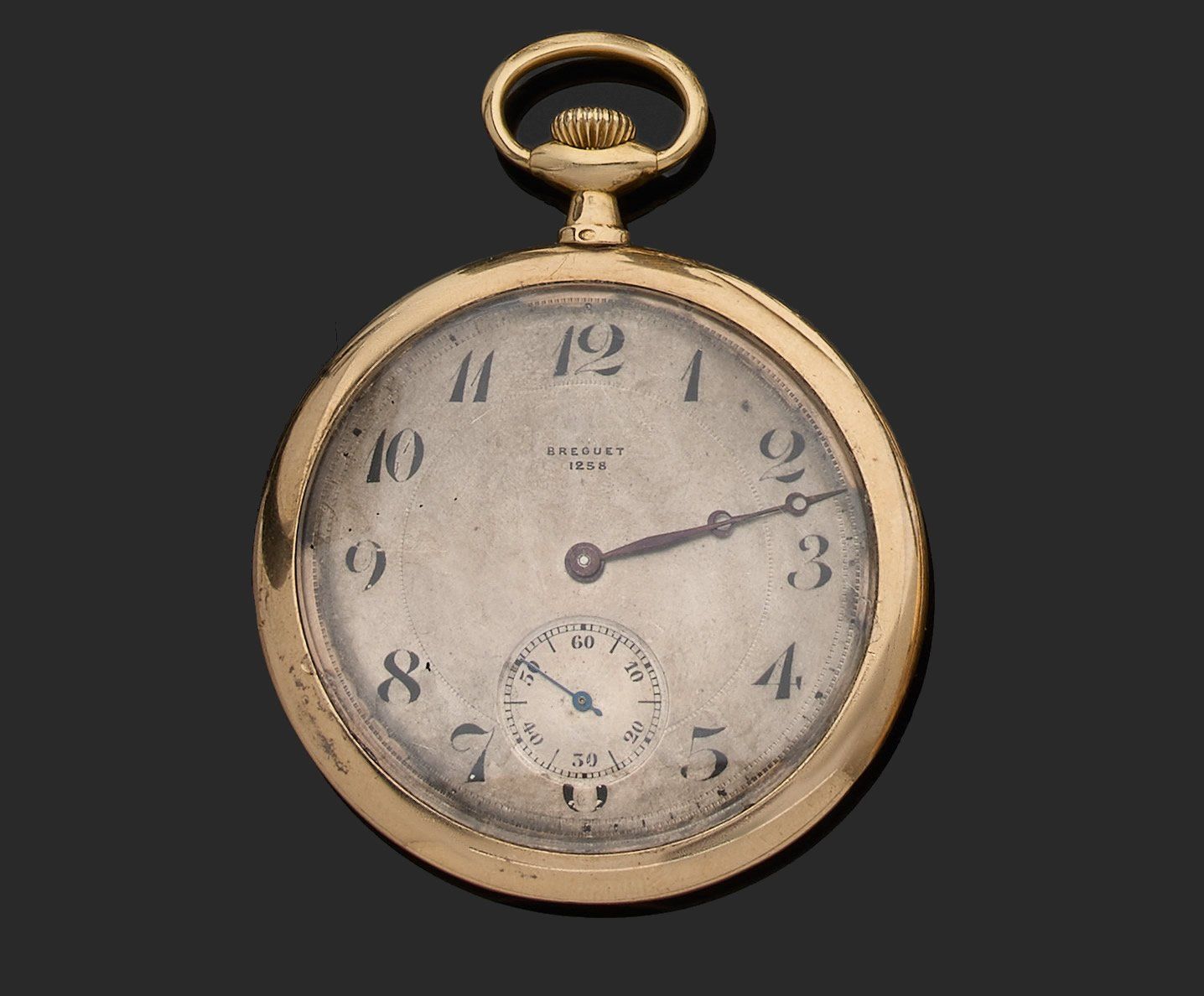 Null Bréguet, n°1258 
Reloj de bolsillo, 1908 

de oro amarillo extraplano de 75&hellip;