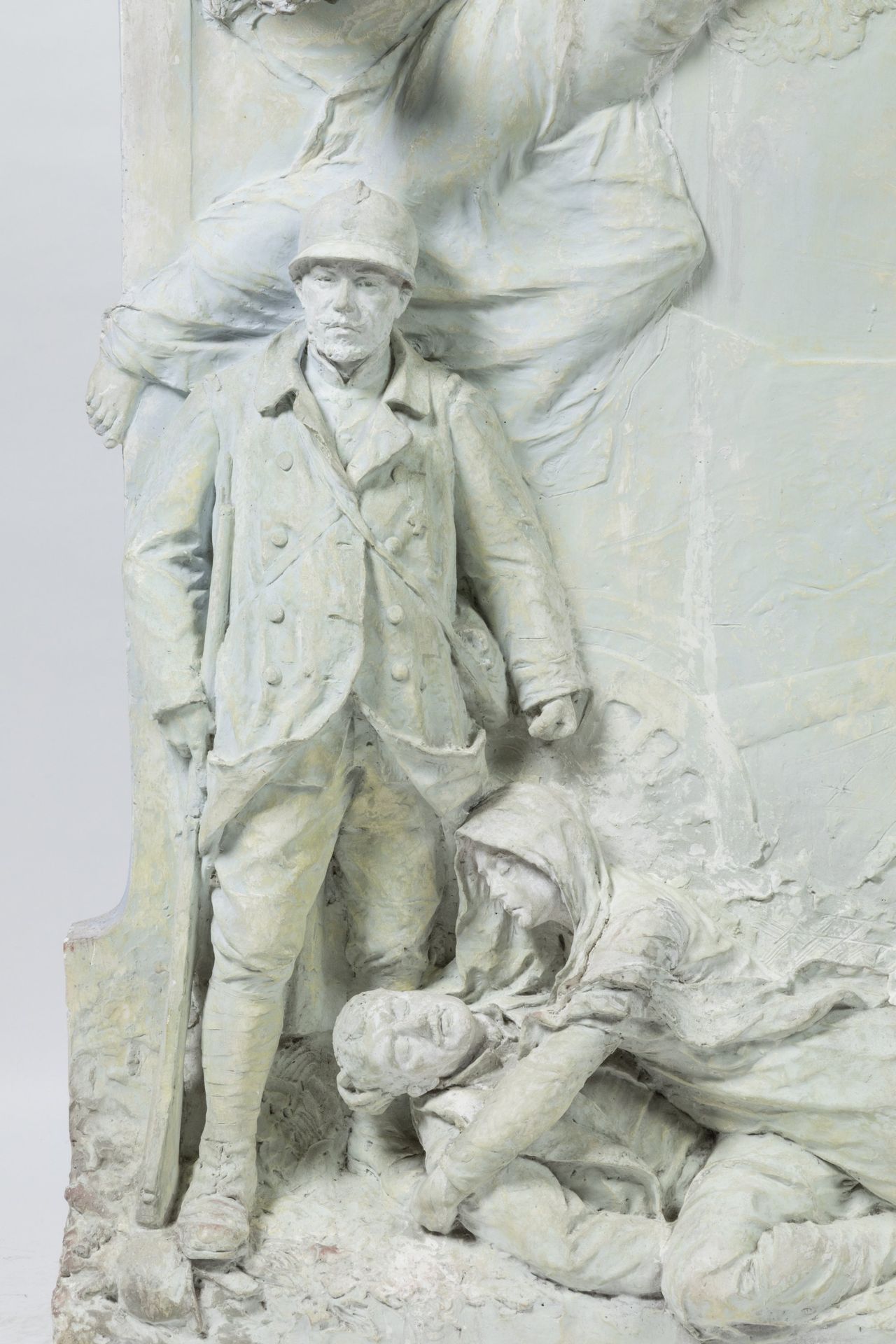 Null 马里乌斯-约瑟夫-萨因（蒙法维，1877-1961 年）
阿维尼翁市蒙法韦特圣母教堂前广场上的逝者纪念碑项目，1919 年

石膏上有签名和日期。

&hellip;