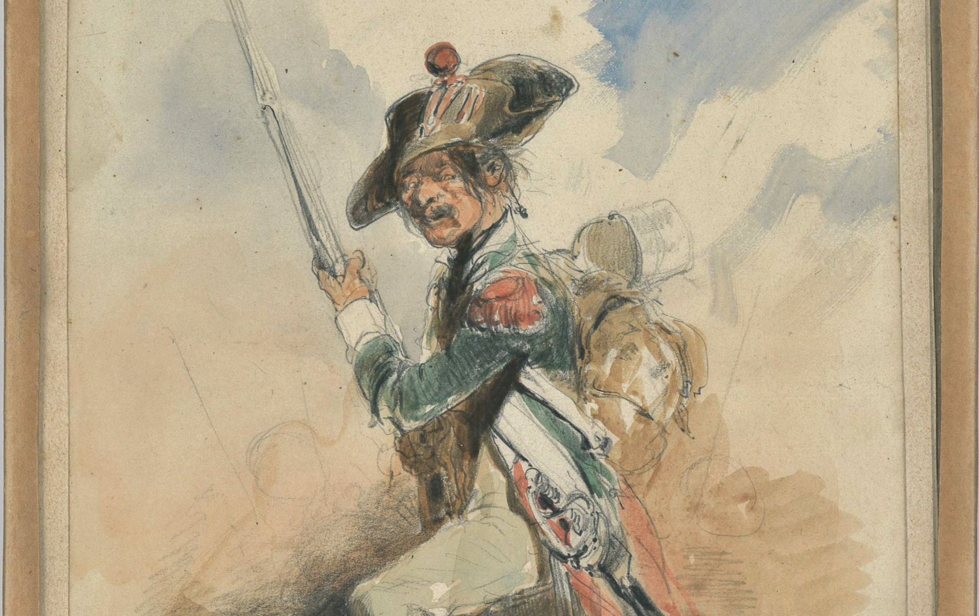 Null [Militaria] 
Clément Auguste Andrieux (1829-1880).
Fußsoldat in der Armee d&hellip;