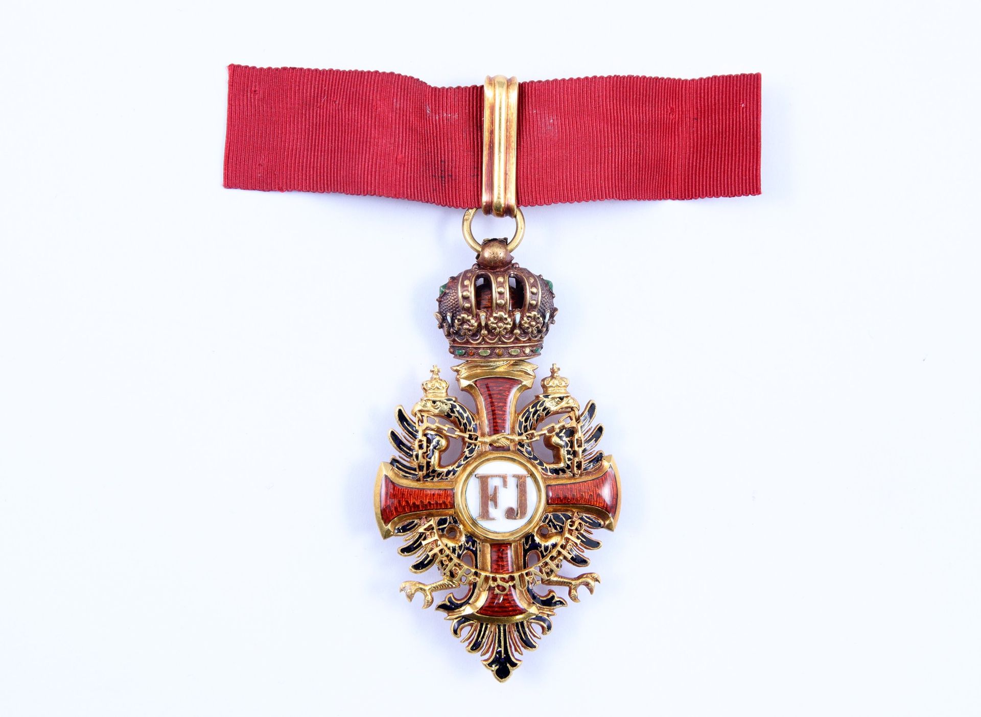 Null Autriche-Hongrie - Ordre de François Joseph 
Croix de Commandeur 

en or et&hellip;
