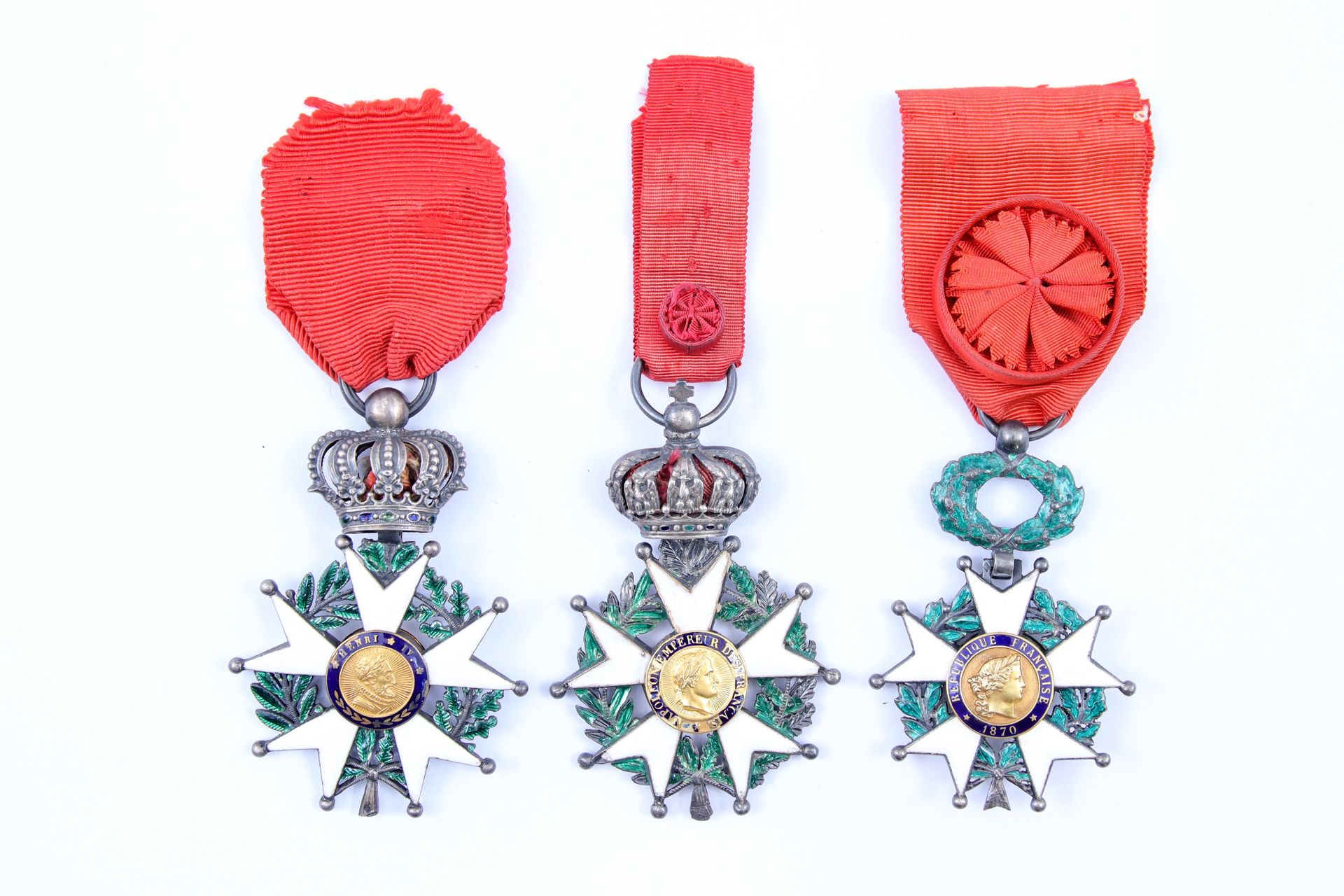 Null France - Order of the Legion of Honor 
Three stars : 

- Monarchie de Juill&hellip;