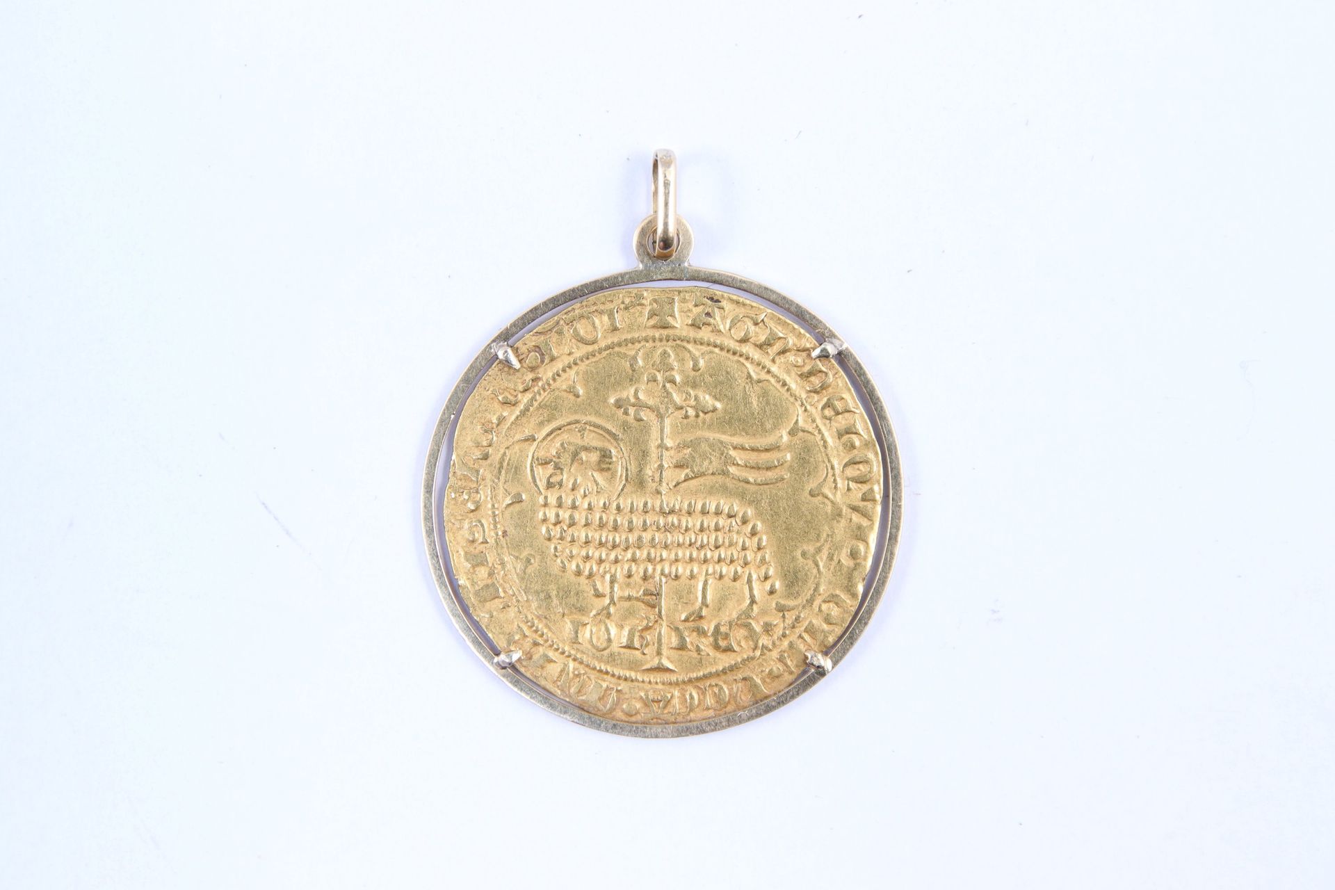 Null France - Jean II le Bon (1350-1364)
Mouton d’or (17 janvier 1355)

Monnaie &hellip;