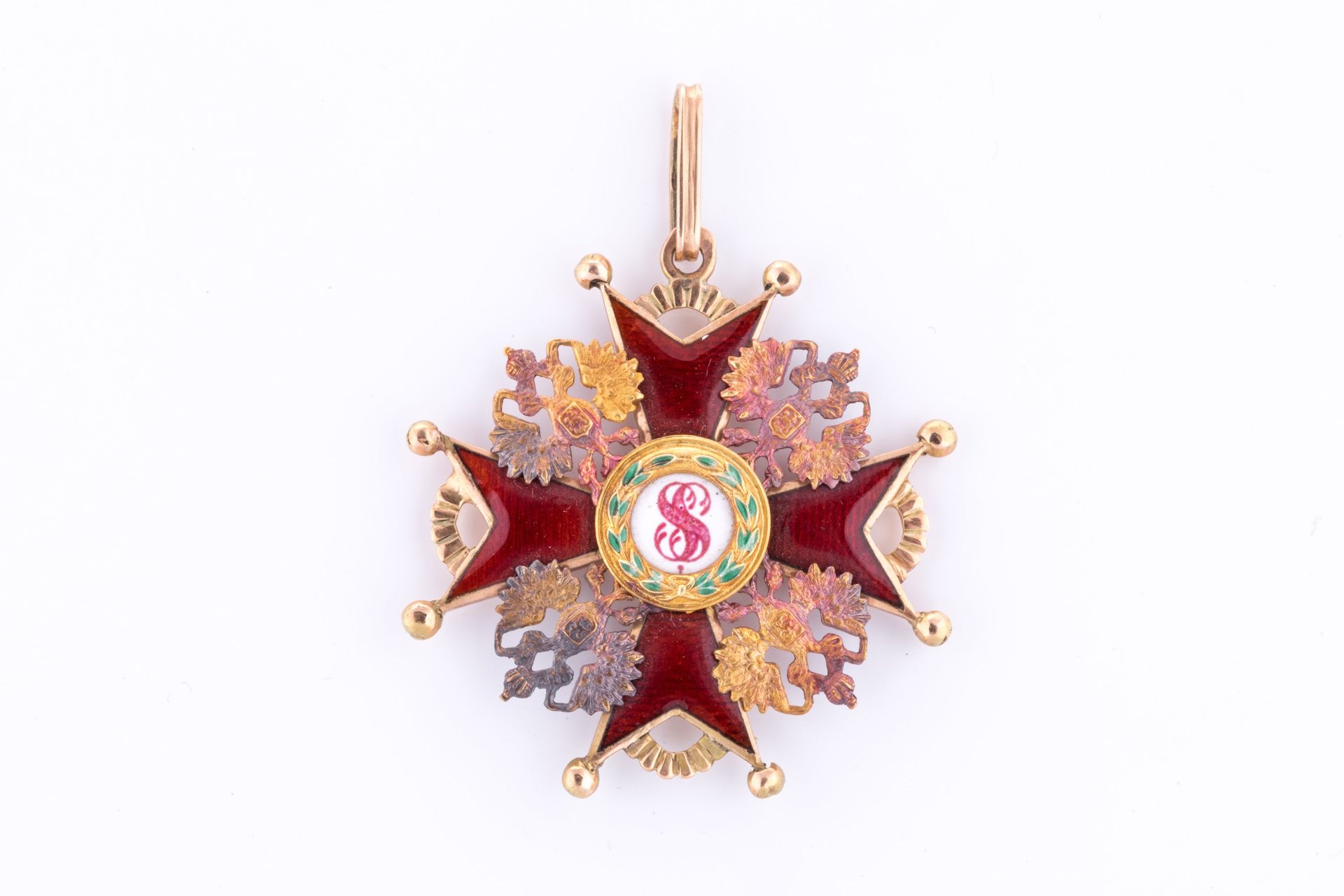 Null Russie - Ordre royal de Saint-Stanislas (fondé en 1765) 
Bijou de 3e classe&hellip;