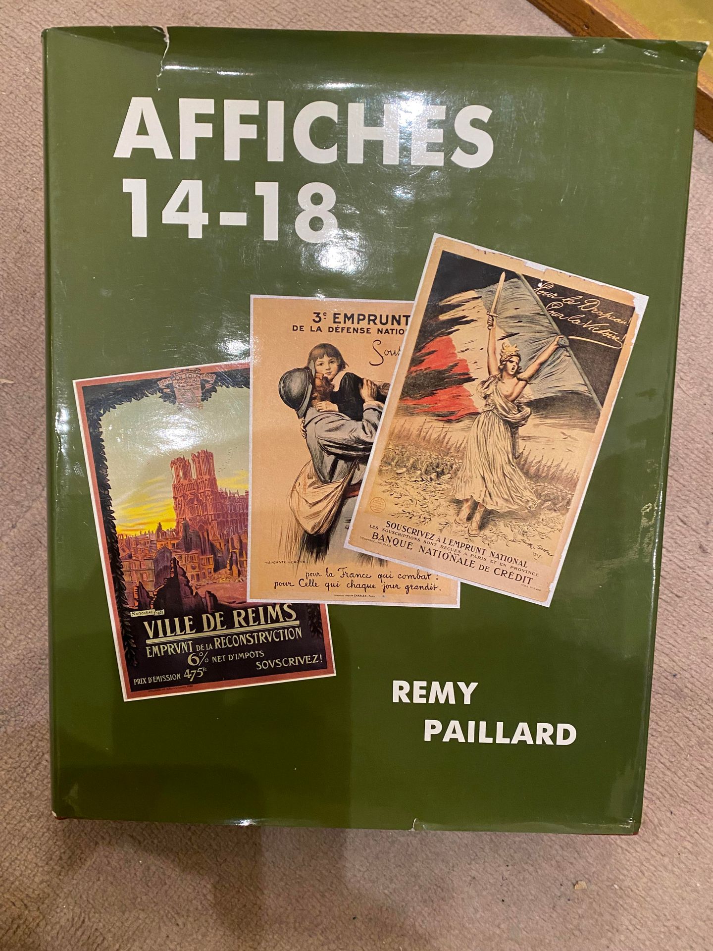 Null R. Paillard. Affiches 1914-1918, nombreuses illustrations, sous jaquette. 1&hellip;