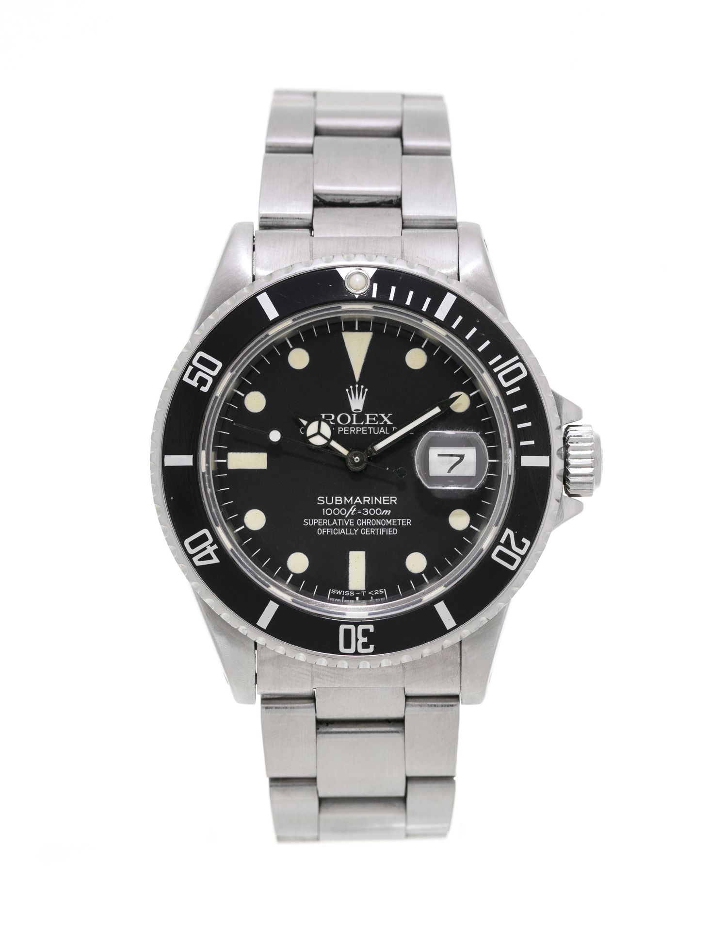 Null Rolex, Submariner, réf. 16800, montre-bracelet en acier, circa 1984Mouvemen&hellip;