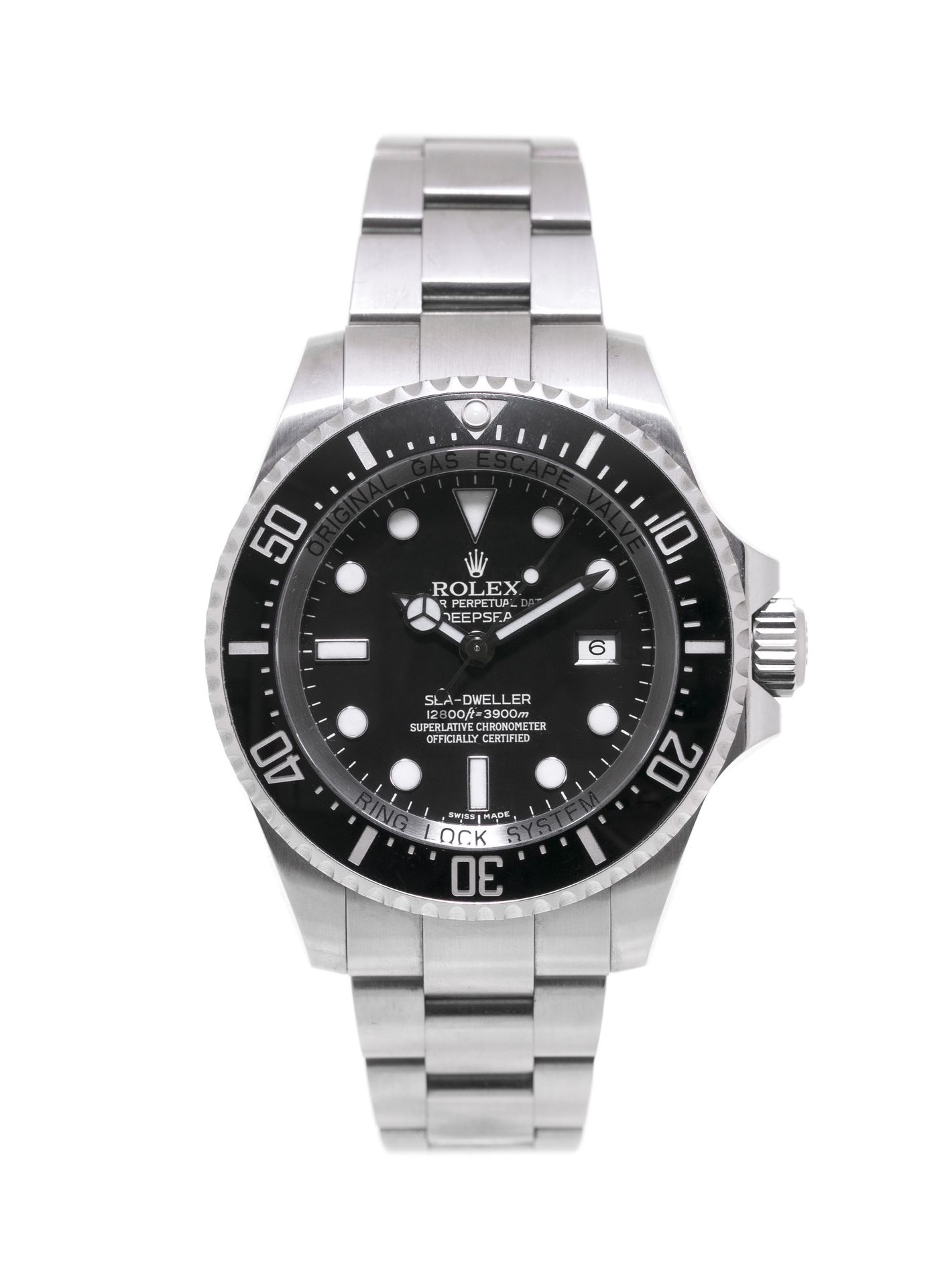 Null Rolex, Sea-Dweller, Deepsea, réf. 116660, montre-bracelet en acier, circa 2&hellip;
