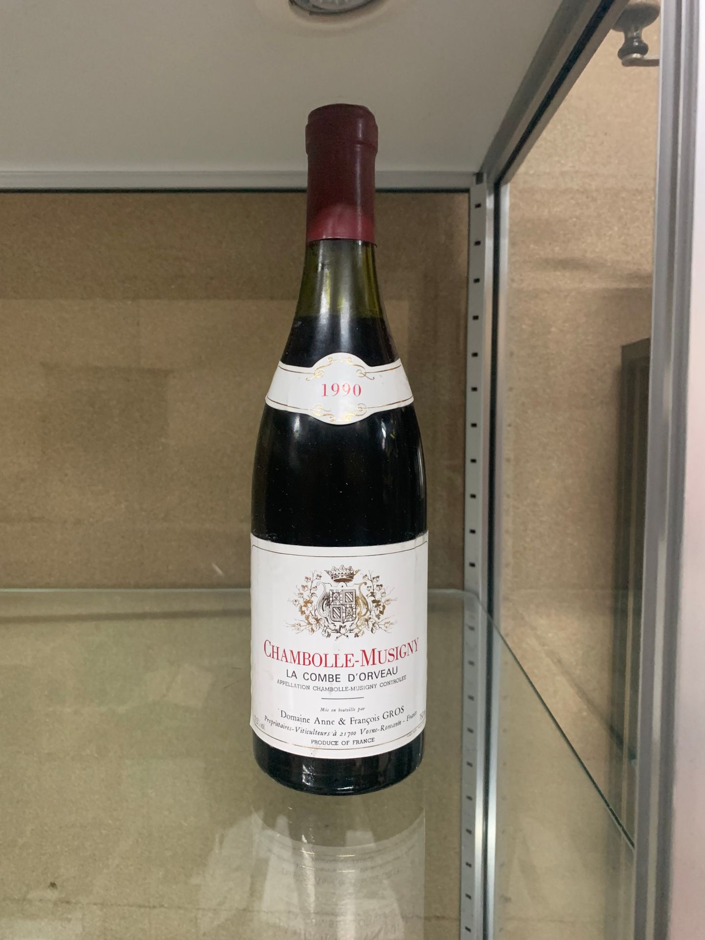 Null ● CHAMBOLLE-MUSIGNY | La Combe d'Orveau, Domaine Anne & François Gros, 1990&hellip;