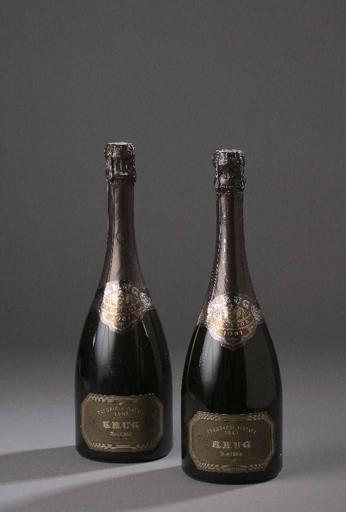 Null ○ CHAMPAGNE | Krug, Vintage, 1981

2 botellas (nivel desconocido)

Ref. 01*