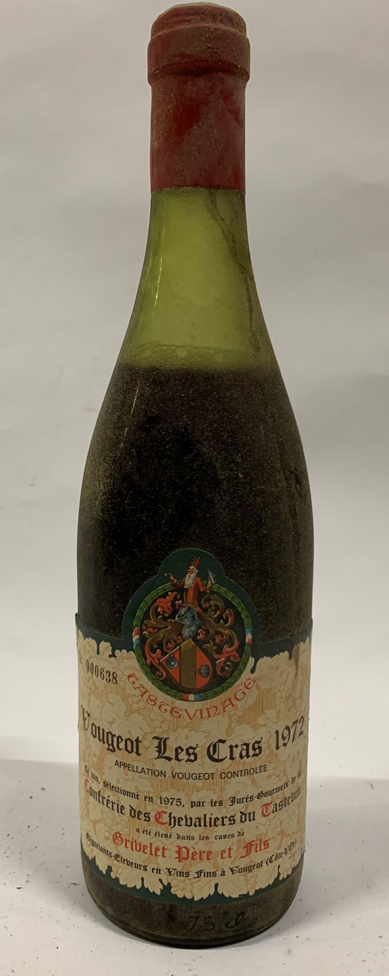 Null 
● VOUGEOT Premier Cru | Les Cras, Grivelet Père & Fils, 1972





8 boutei&hellip;