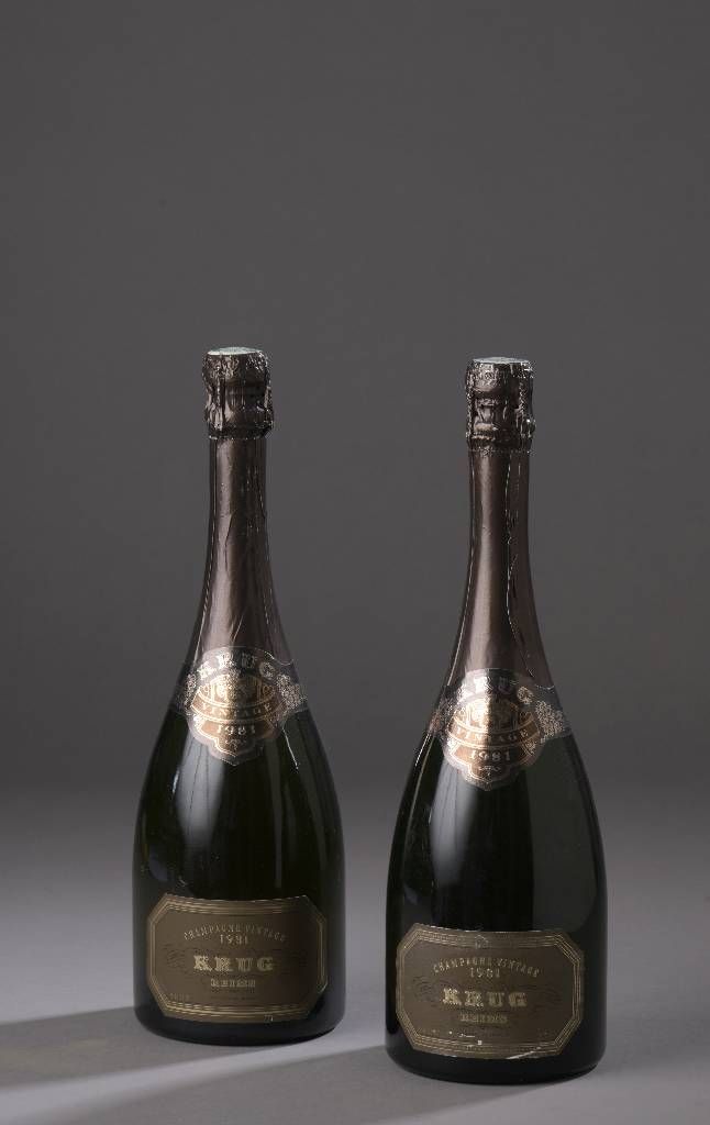 Null ○ CHAMPAGNE | Krug, Vintage, 1981

2 botellas (nivel desconocido)

Ref. 00*