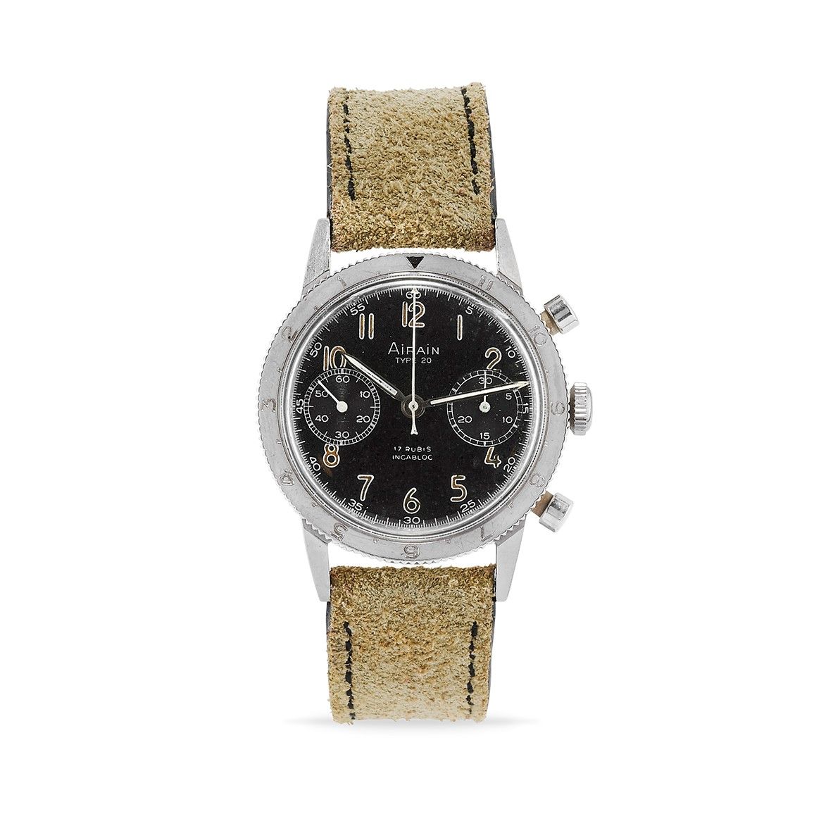 AIRAIN Airain Type 20 chronograph for the French aviation, ‘60s


Stainless stee&hellip;