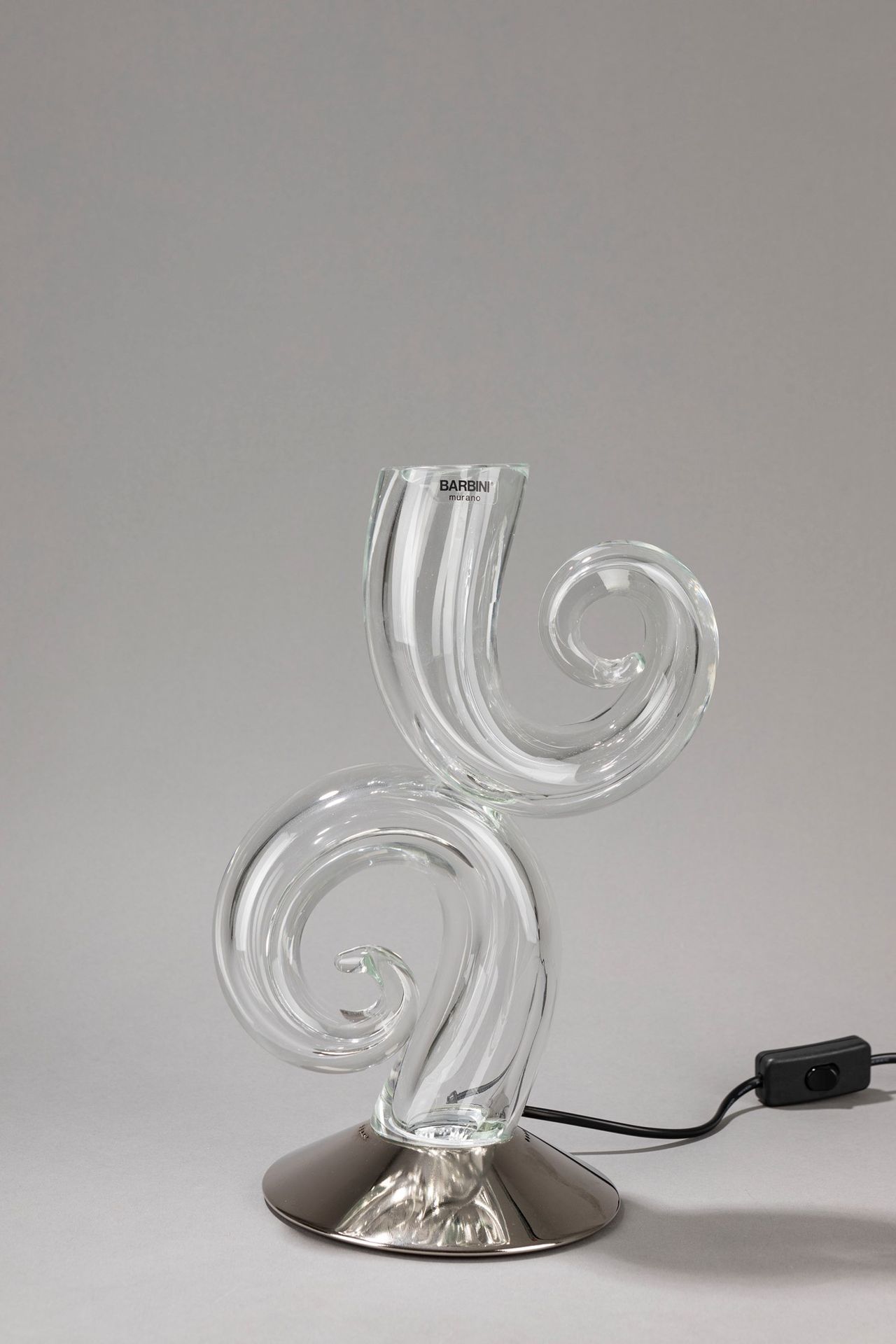 Alfredo Barbini Gocce di Luce灯，1980年约

高32 x 直径18厘米
吹制的穆拉诺玻璃。

签名和原始标签。

缺少电力变压器&hellip;