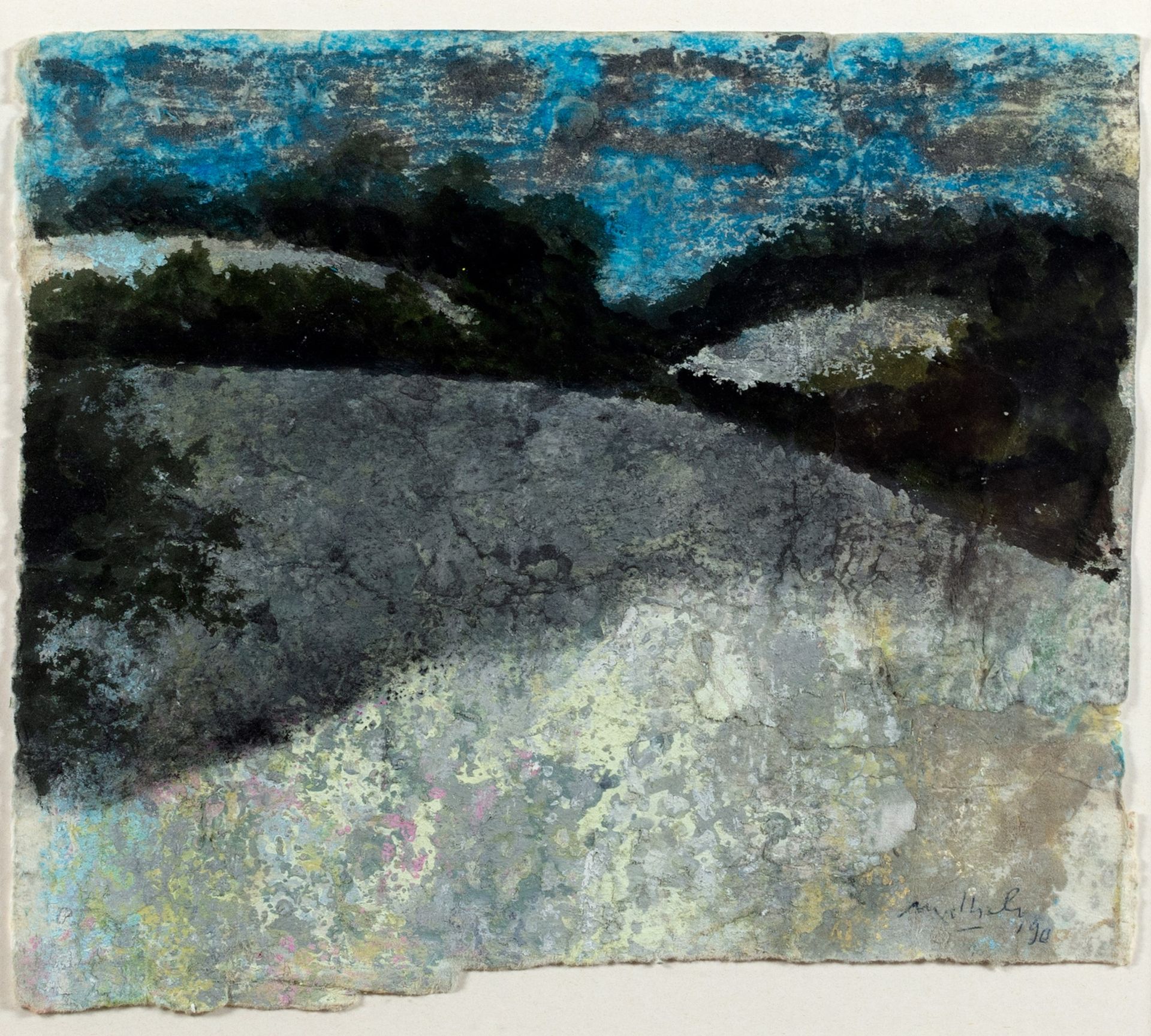 CARLO MATTIOLI Landscape, 1990

techniques mixtes sur carte
25 x 27,5 cm
Signé e&hellip;