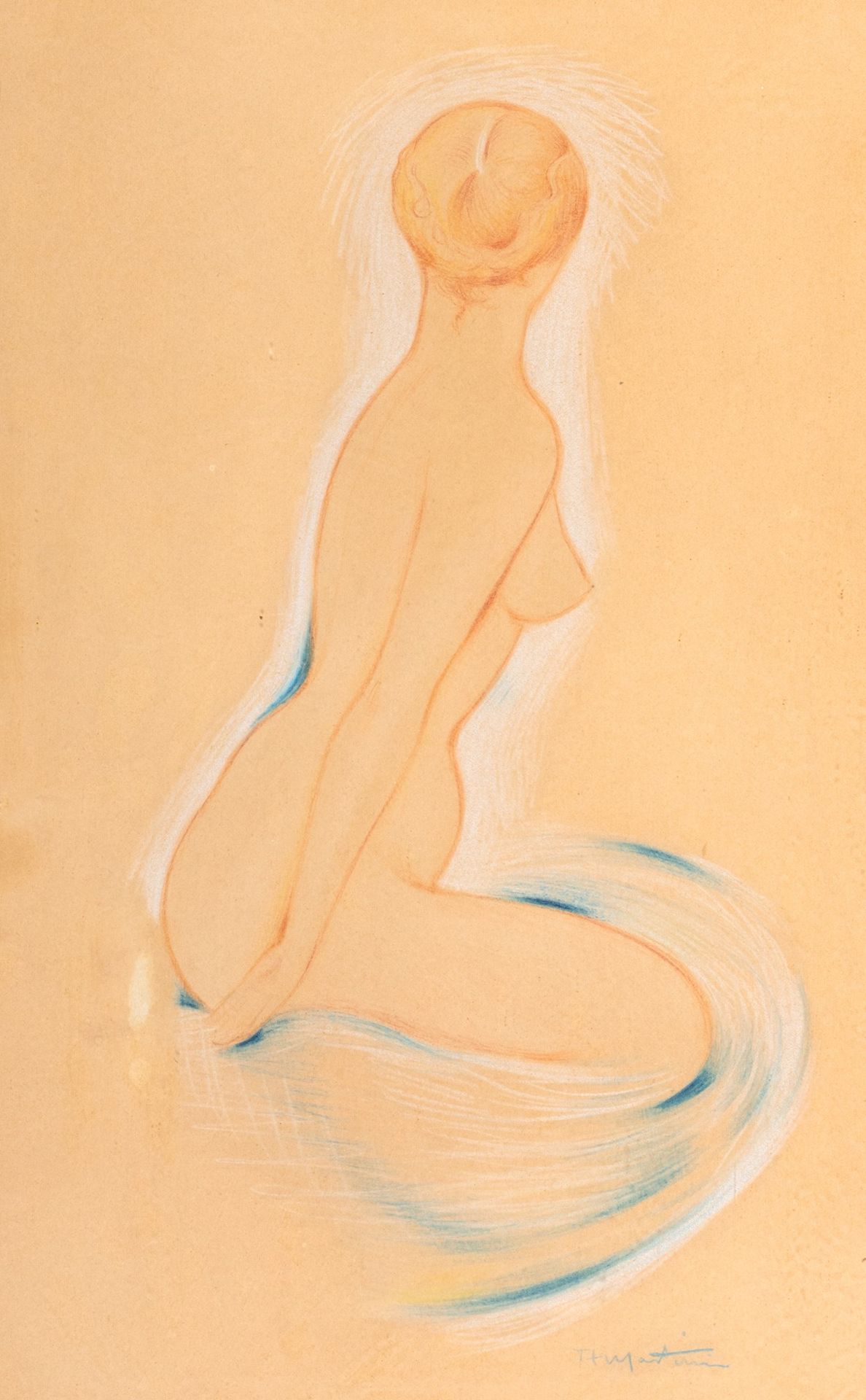 Alberto Martini Liegender Akt

Pastellkreide auf Papier auf Karton
47 x 29 cm
Si&hellip;