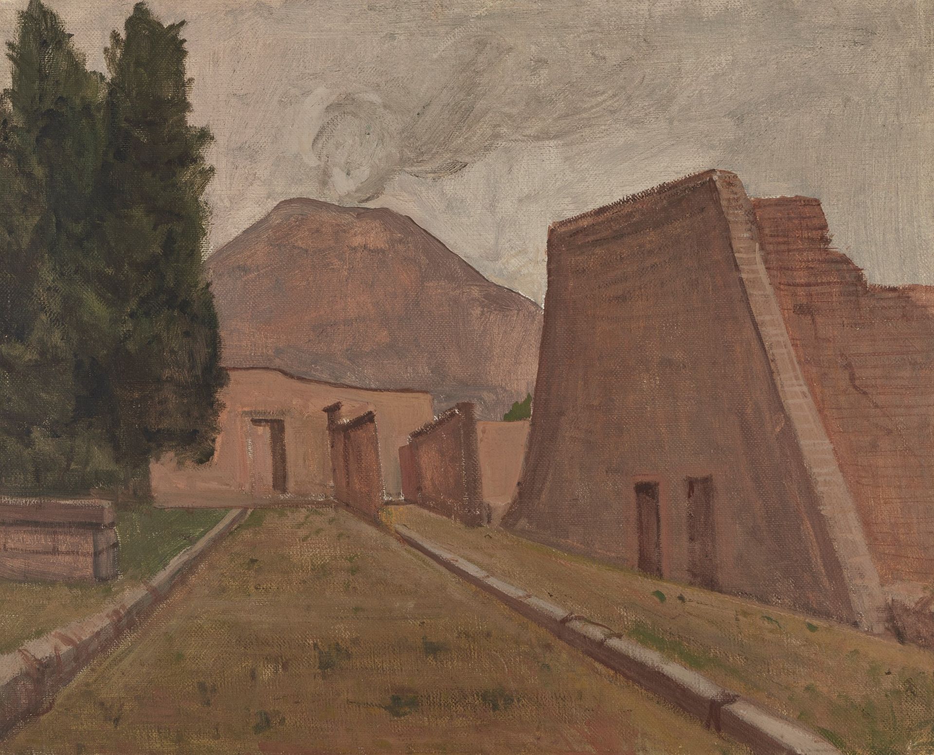 POMPEO BORRA Paesaggio campano, 1934-36

布面油画
cm 57 x 71

展览
 

维罗纳，福尔蒂宫的现代和当代艺术&hellip;