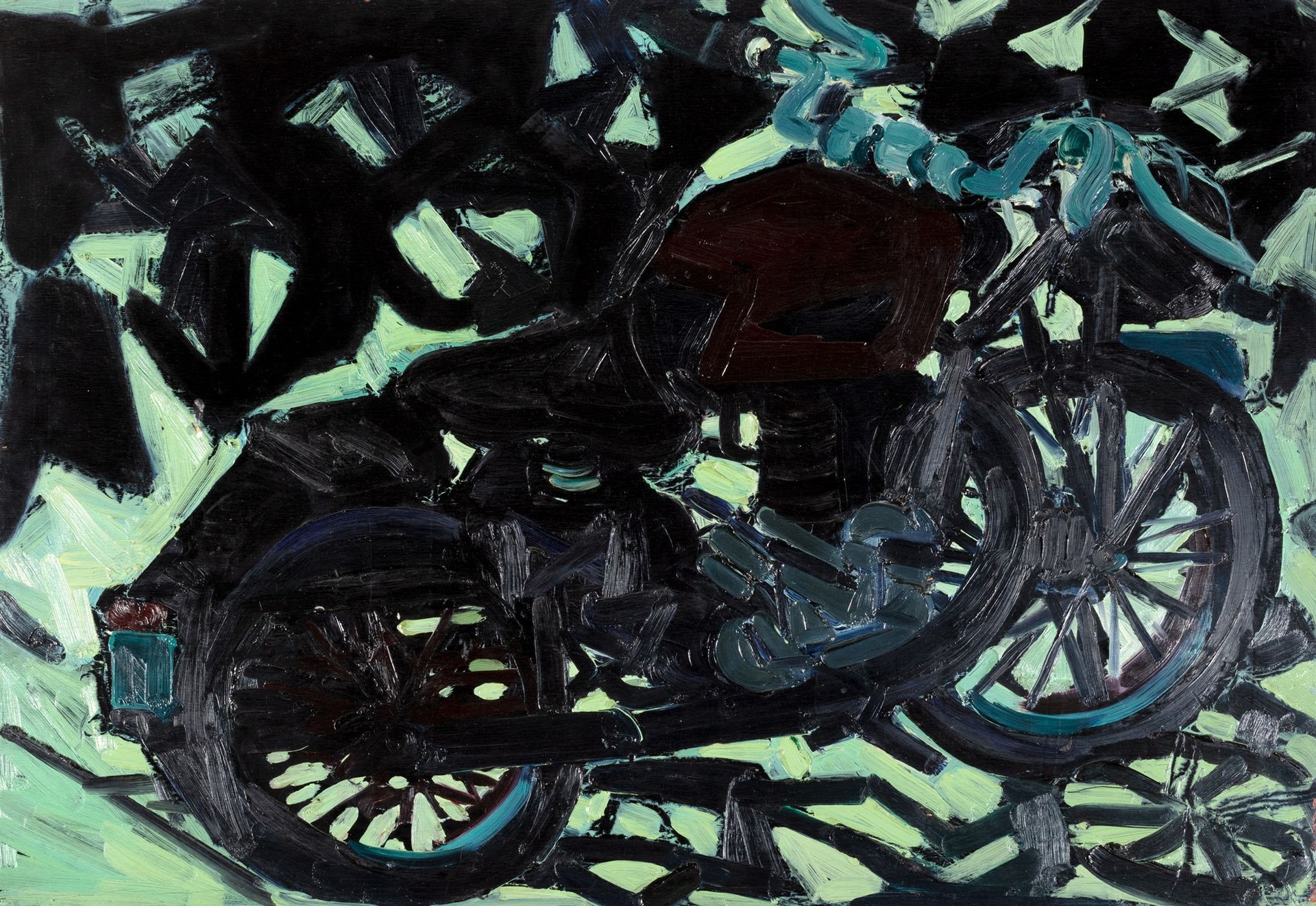 TITINA MASELLI Motorbike, 1951

huile sur carton
60 x 85 cm
Signé en bas à droit&hellip;