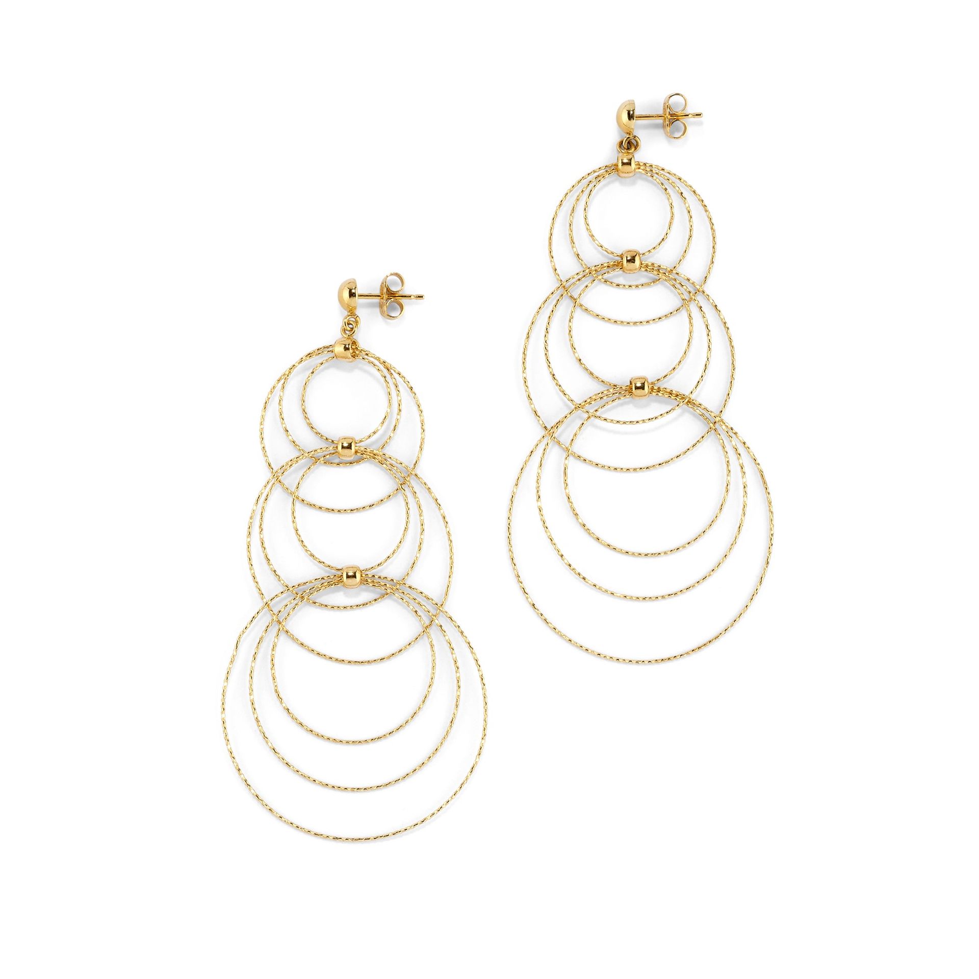 Null A 18K yellow gold earrings 


Weight g 6,60 cm 8,00 