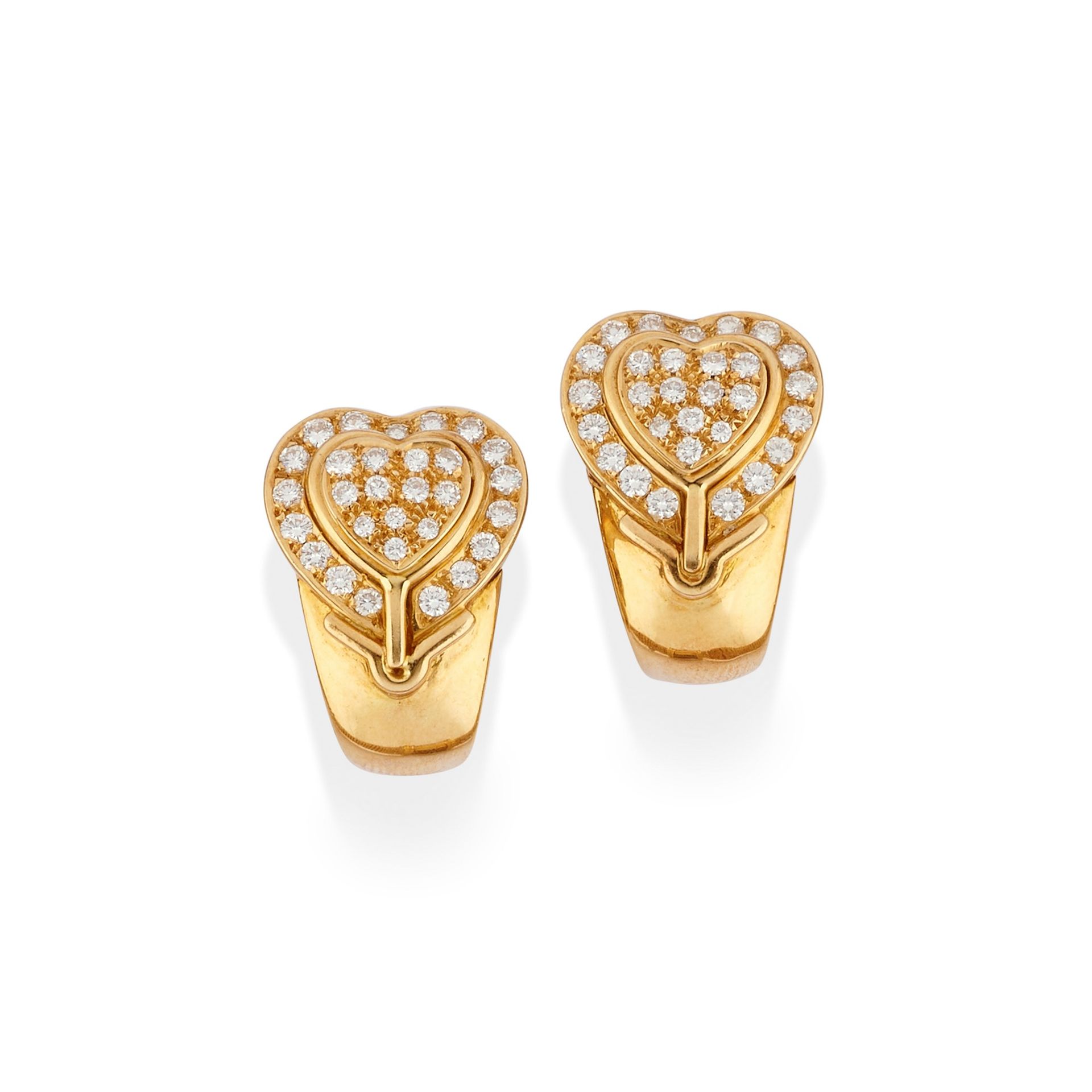 Null Boucles d'oreilles en or jaune 18K et diamants 


 

Diamants taille brilla&hellip;