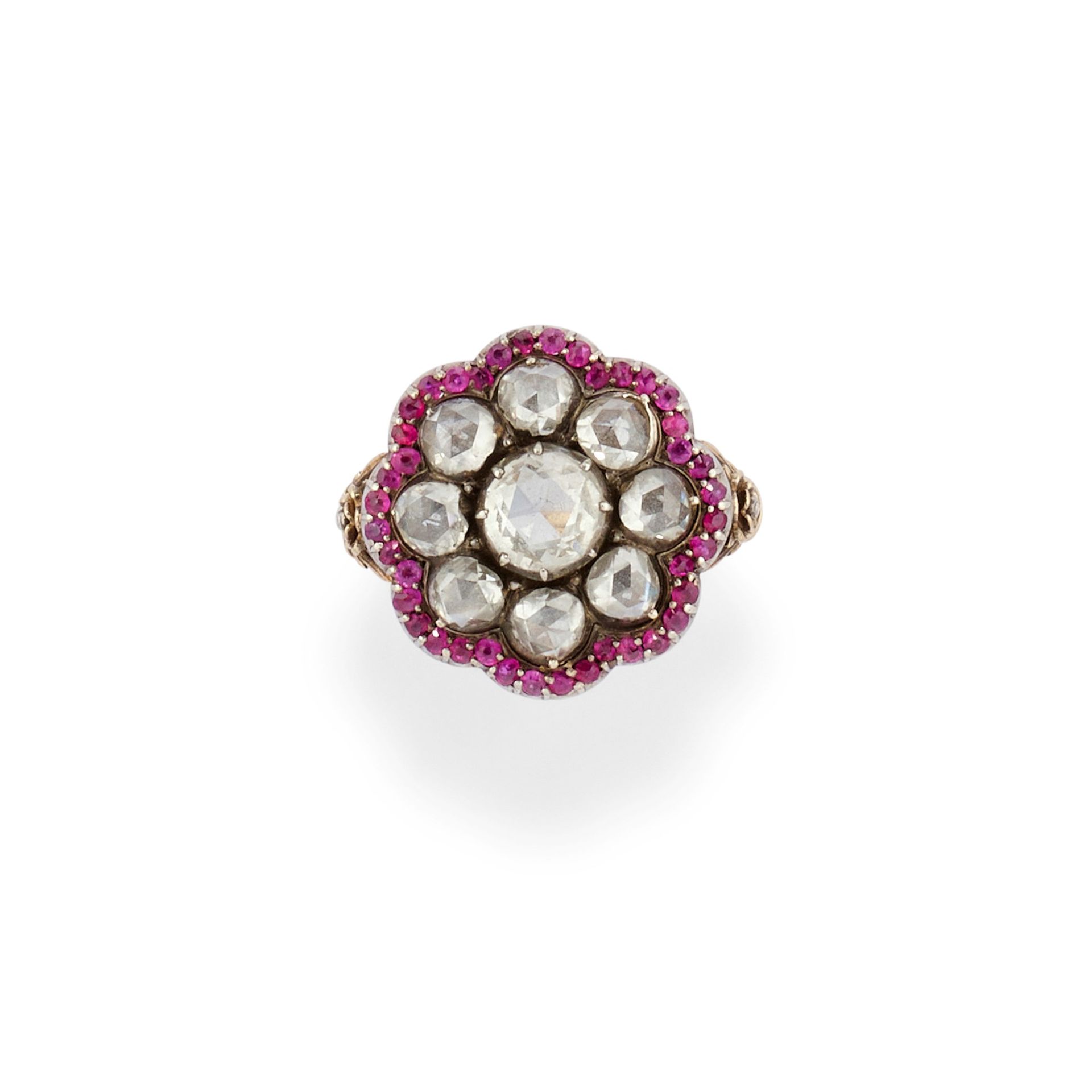 Null A silver, 18k yellow gold, diamond and ruby ring, 19th century


 

Rose cu&hellip;