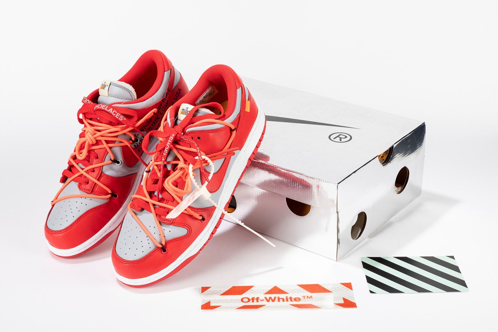 NIKE Dunk Low Off-White University Red | Größe US 11 EUR 45, 2019


NIke Dunk Lo&hellip;