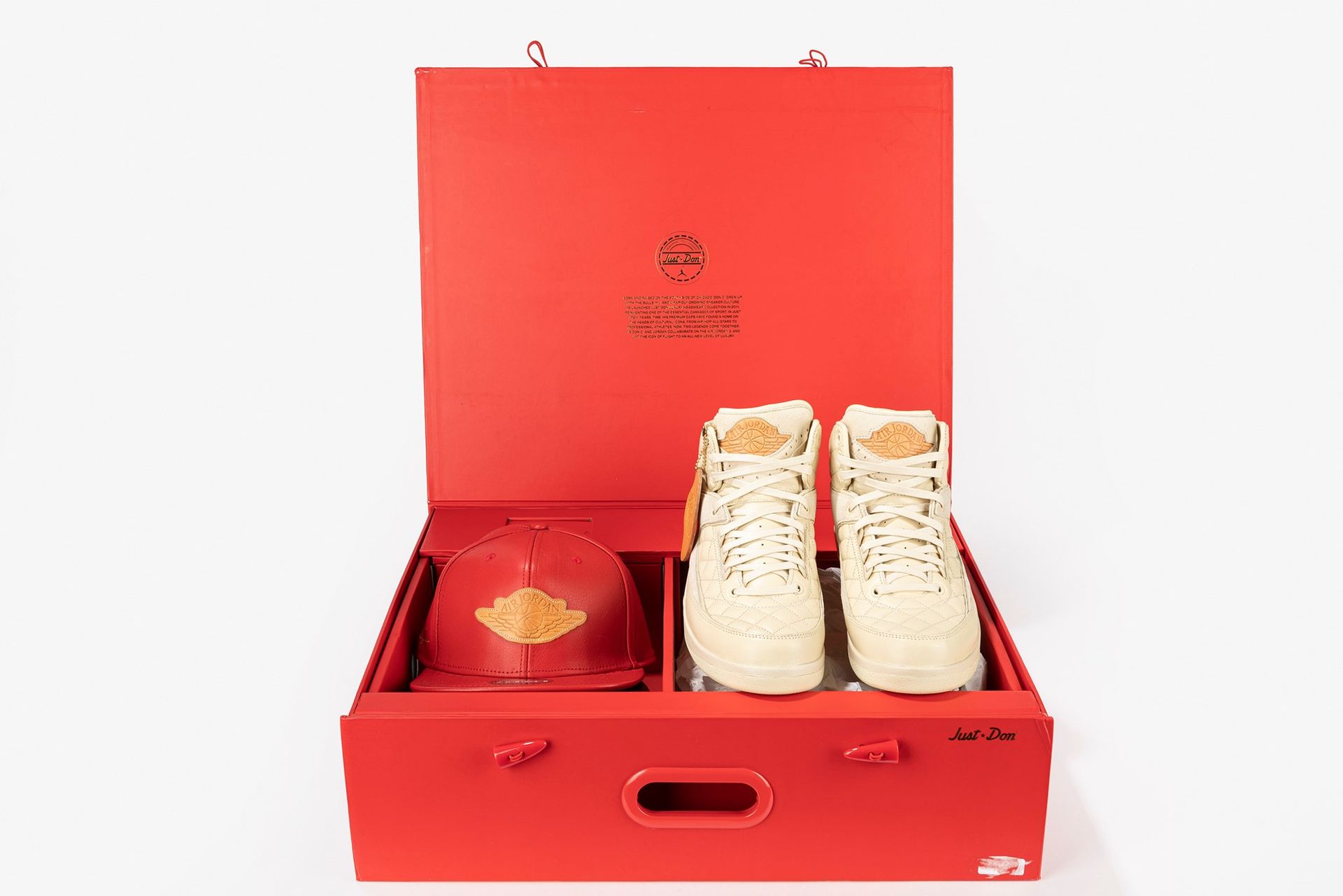 NIKE Jordan2 Retro Just Don Beach "Special Box with LeatherCap and gold Wing Pin&hellip;