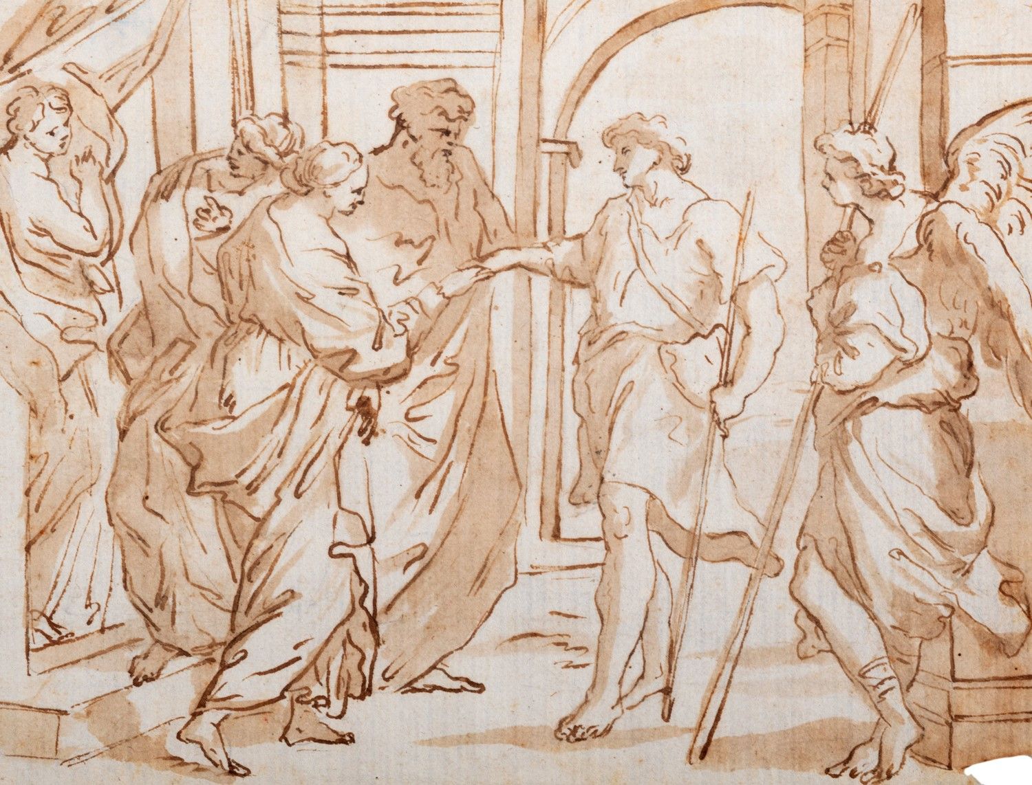 Scuola romana, seconda metà del secolo XVII Hochzeit der Jungfrau

Feder, Tinte &hellip;