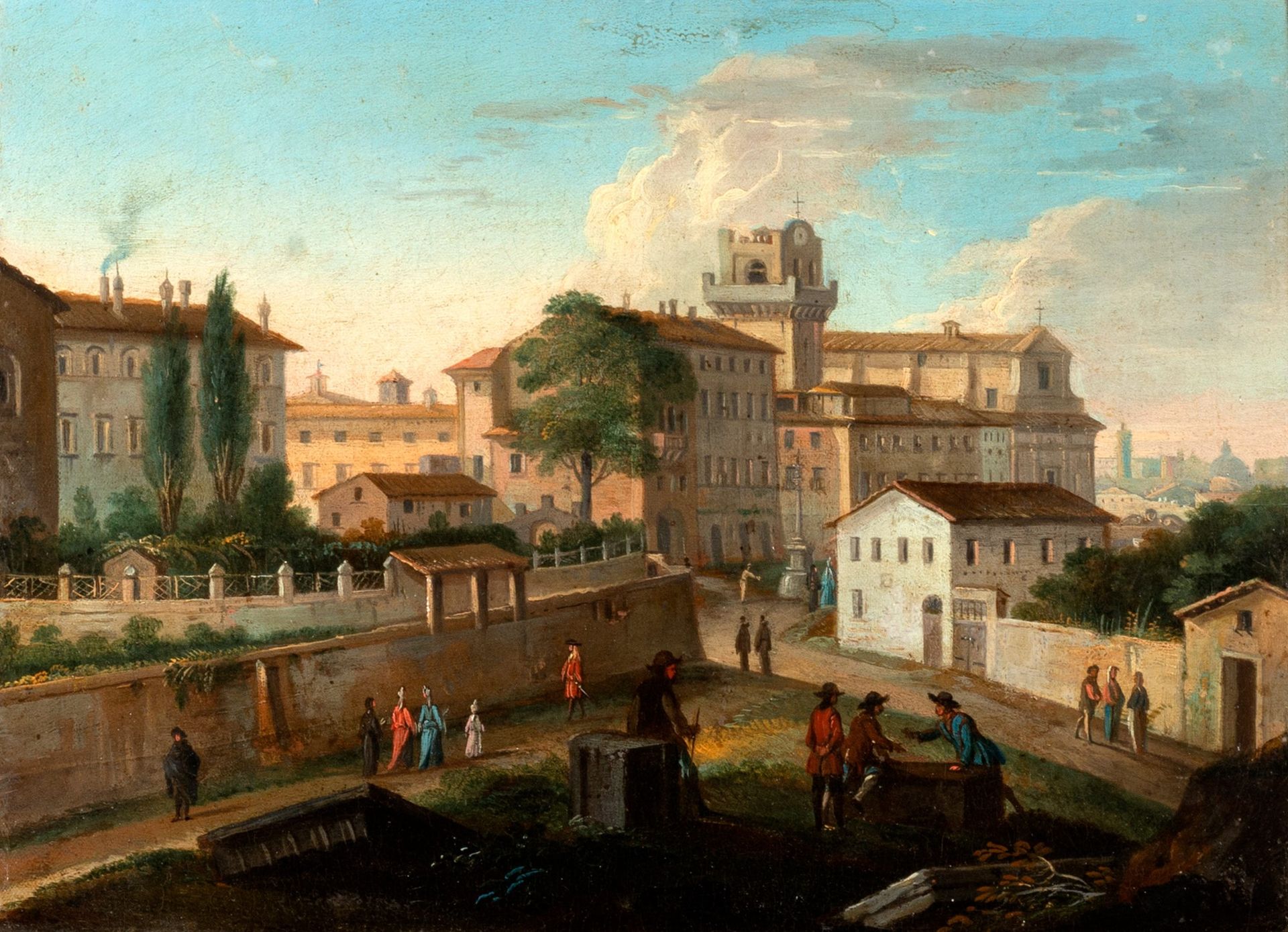 Scuola romana, secolo XVIII Vue de Monti à Rome

huile sur toile
22 x 29,5 cm
av&hellip;