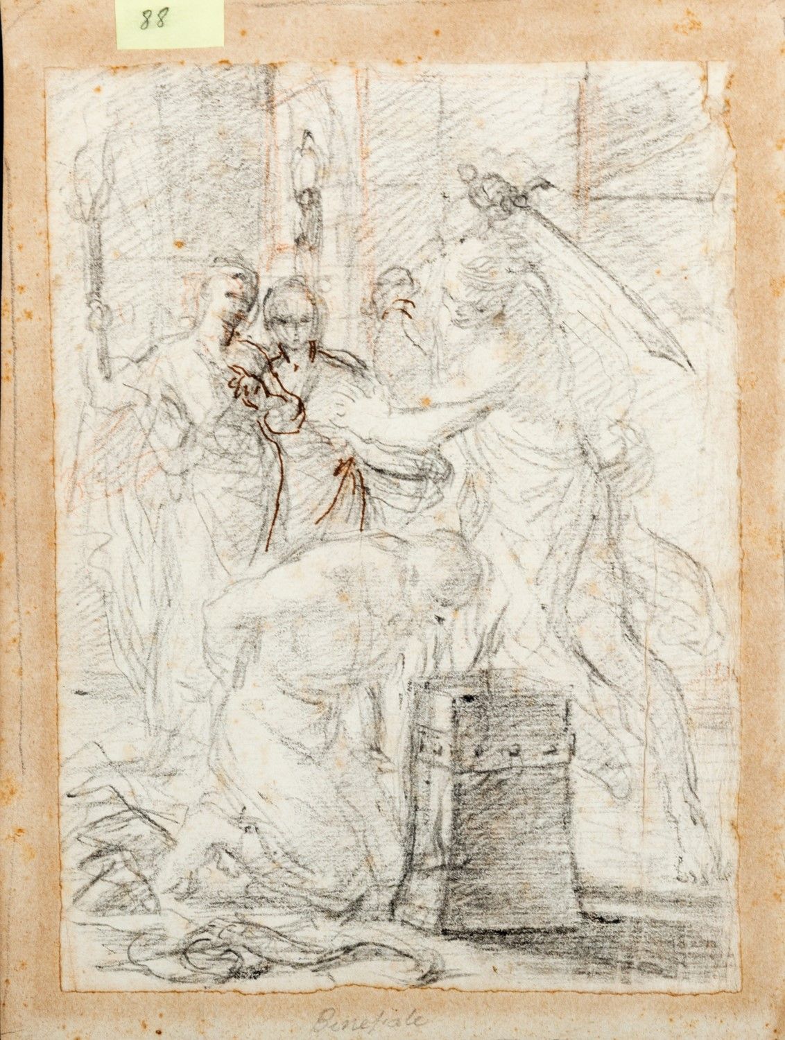 Scuola romana, secolo XVIII Décapitation d'un saint (saint Jean-Baptiste ?)

plu&hellip;