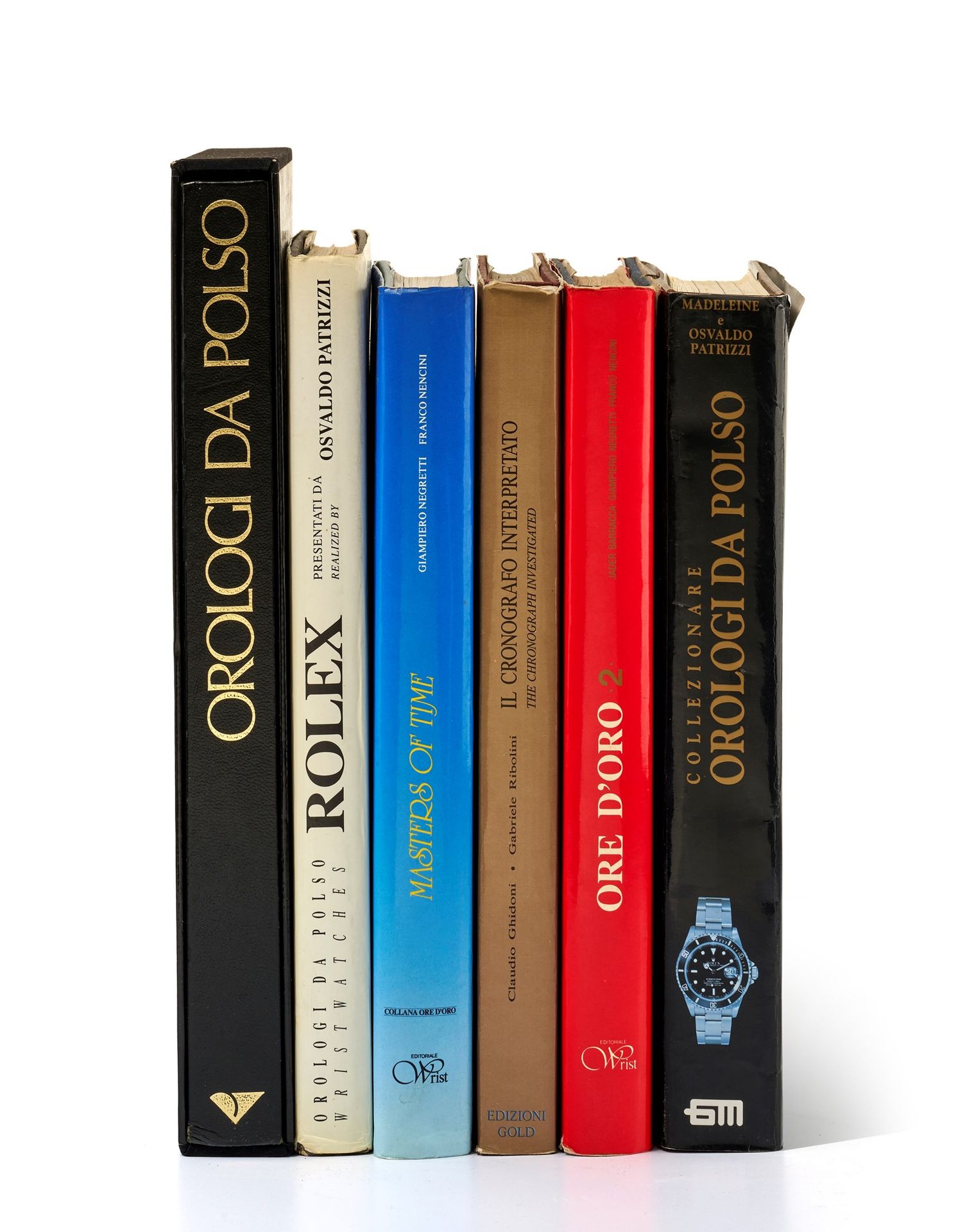 Null Lot de six livres, divers auteurs 


"Masters of time", par Giampiero Negre&hellip;